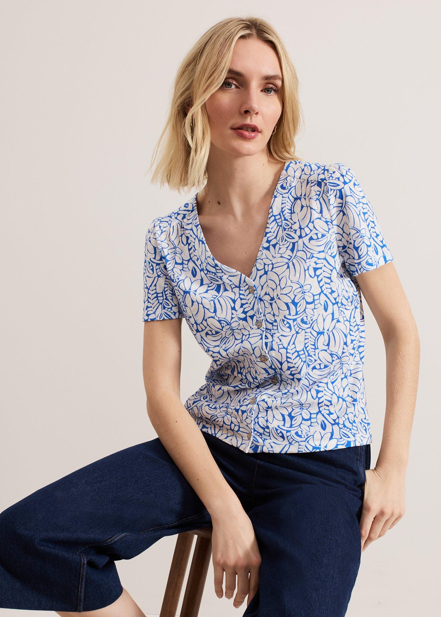 Lorenna Print Top