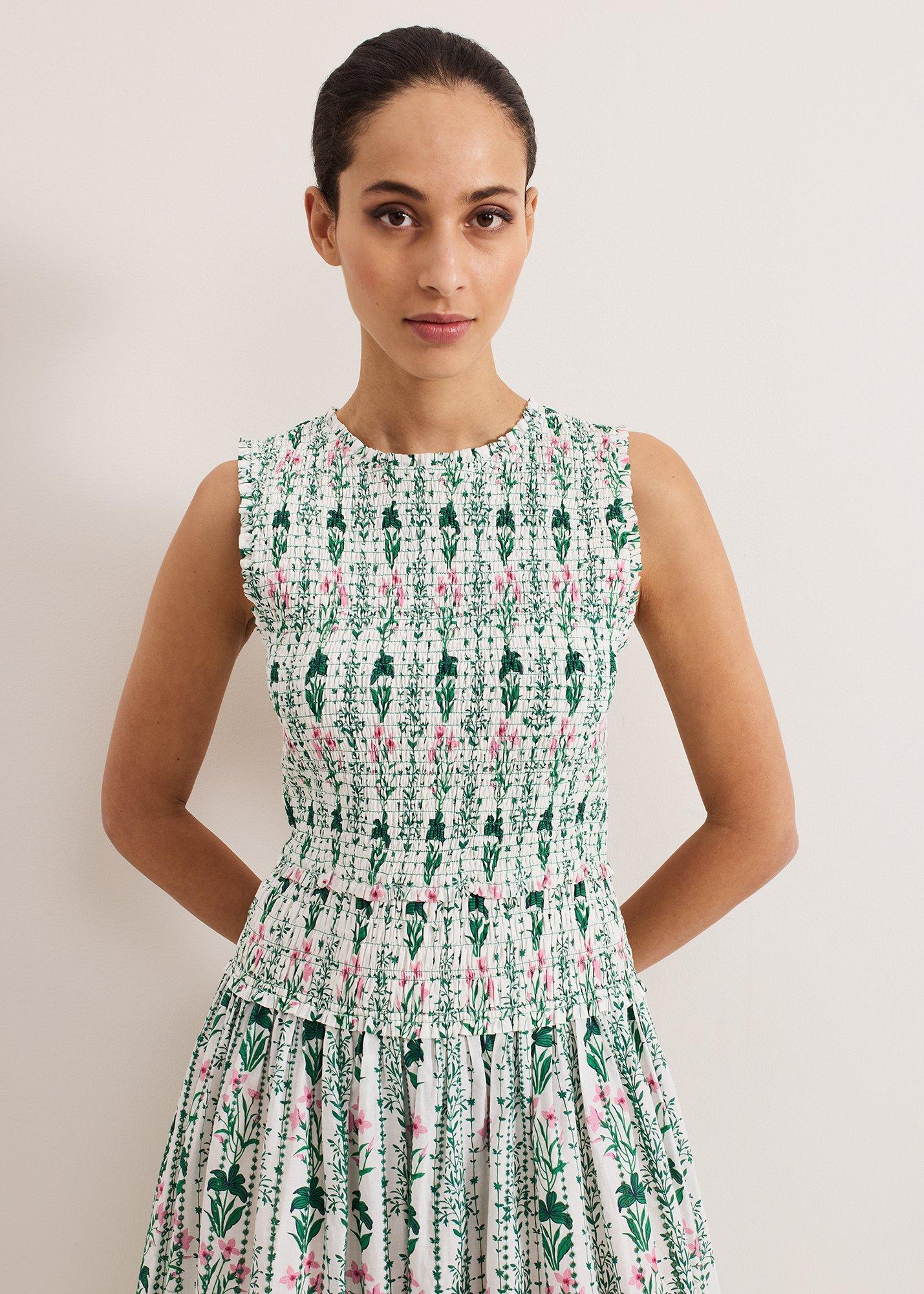 ${product-id}-Chiara Floral Dress-Ivory-${view-type}
