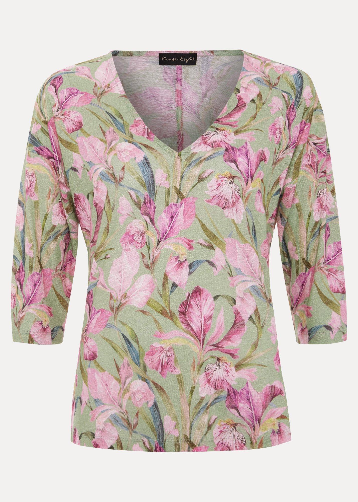 ${product-id}-Flossie Linen Top-Multi-${view-type}
