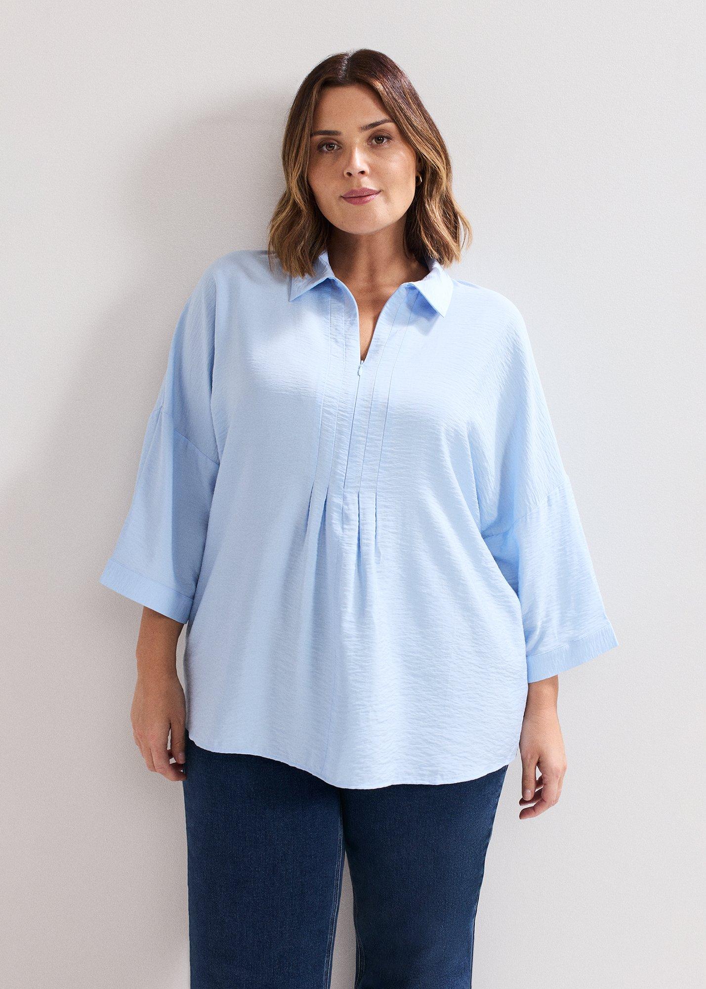Cynthia Zip Shirt
