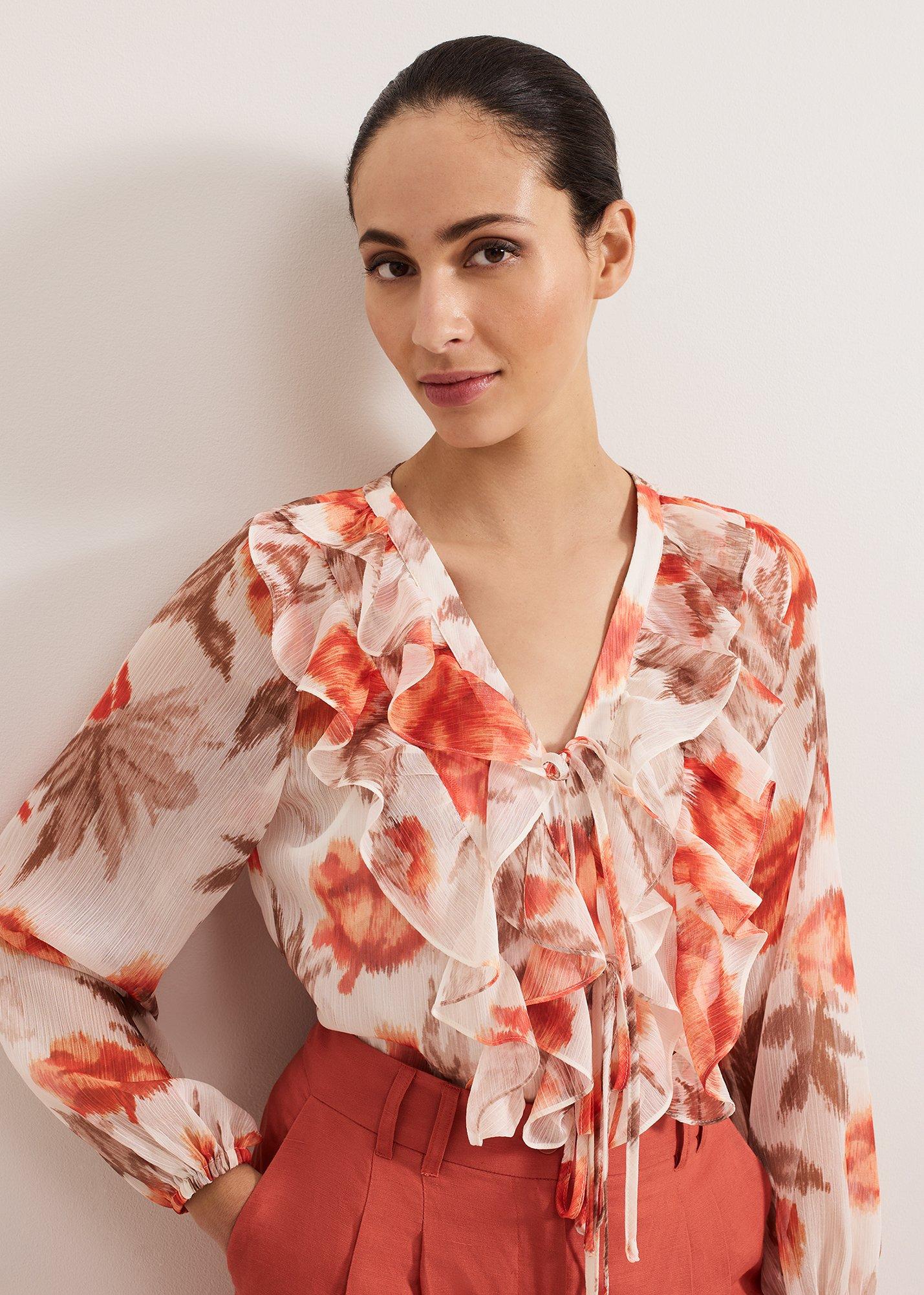 Ivana Printed Blouse
