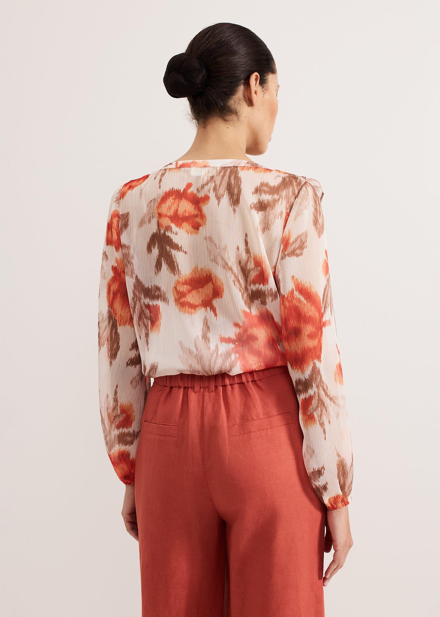${product-id}-Ivana Printed Blouse-Orange-${view-type}