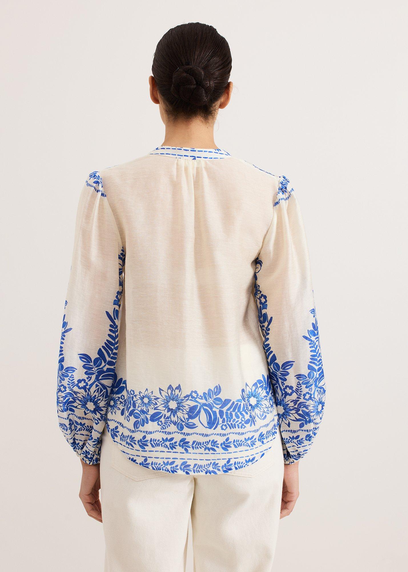 Marisa Linen Blouse