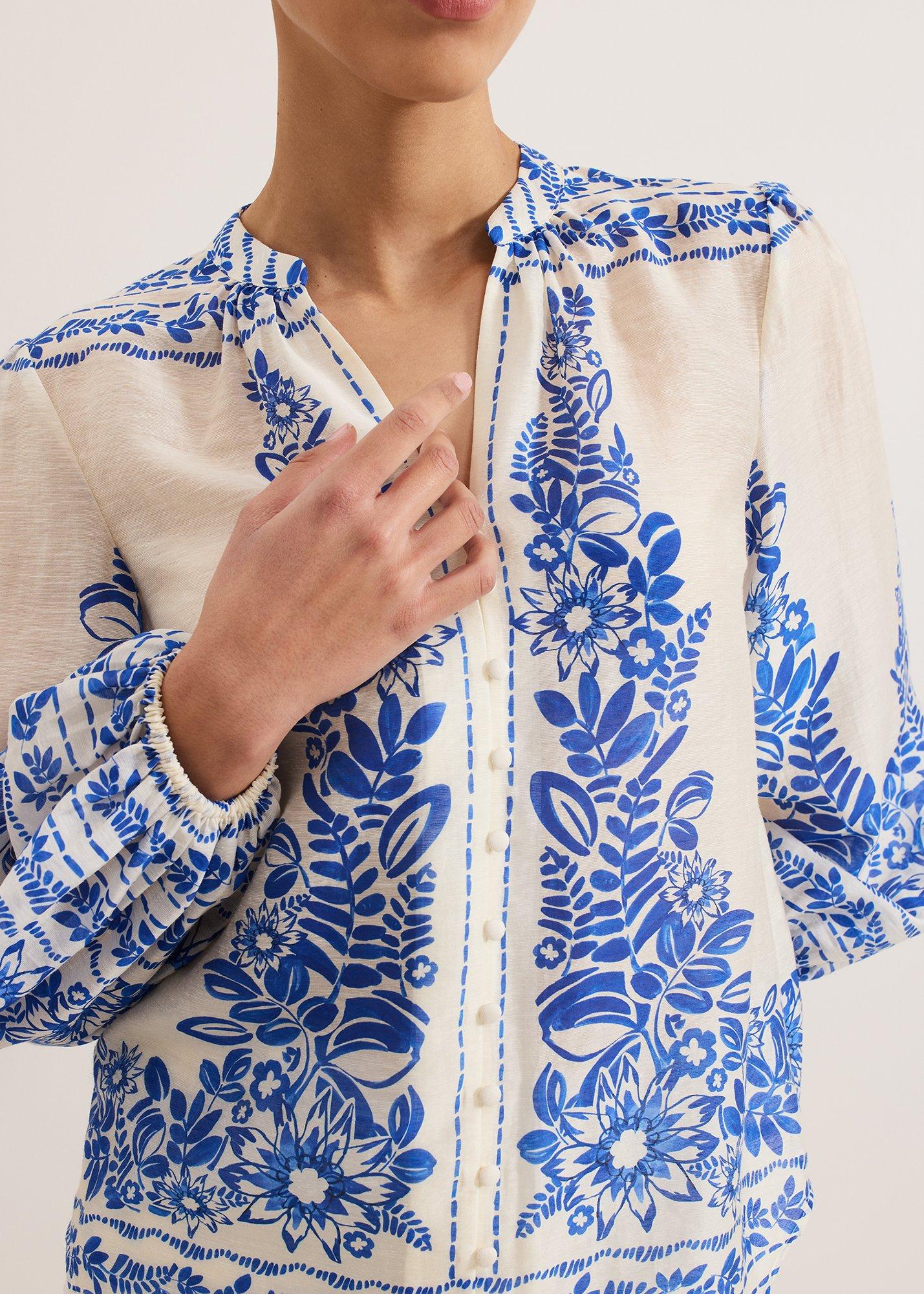 ${product-id}-Marisa Linen Blouse-Blue-${view-type}