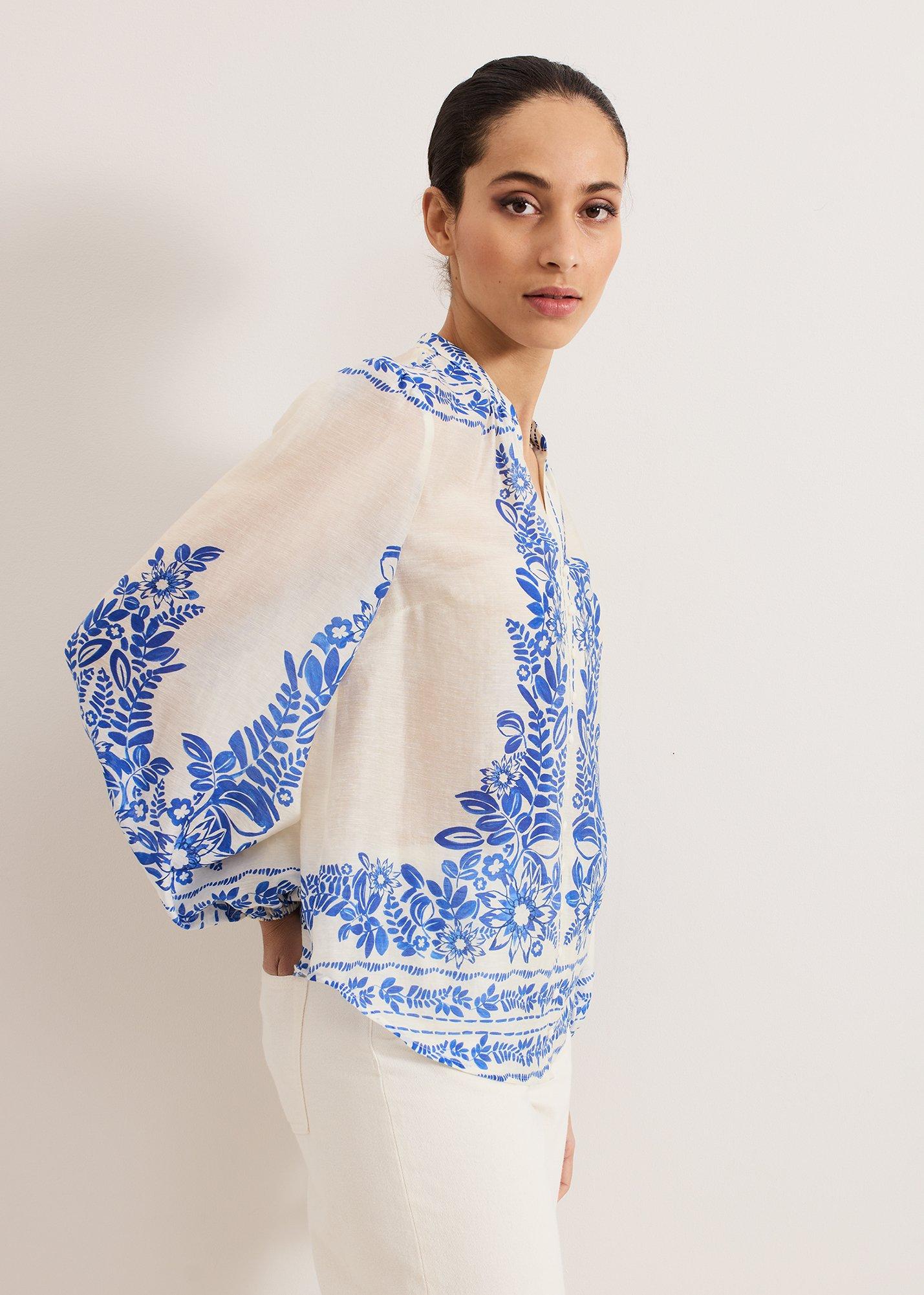 ${product-id}-Marisa Linen Blouse-Blue-${view-type}