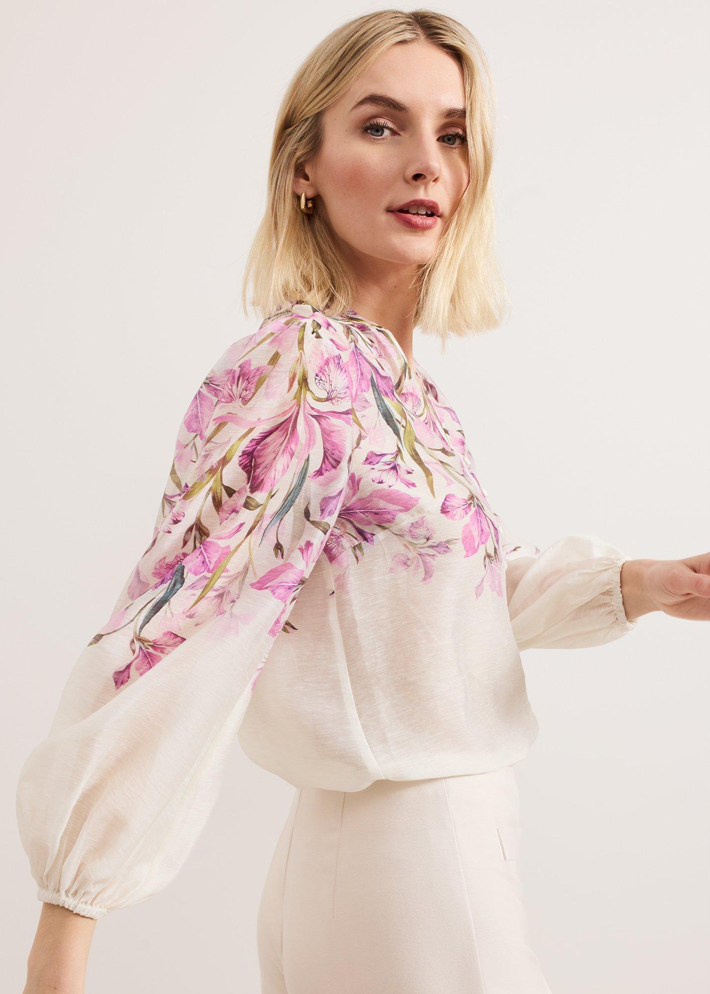 ${product-id}-Gisela Floral Blouse-Pink-${view-type}