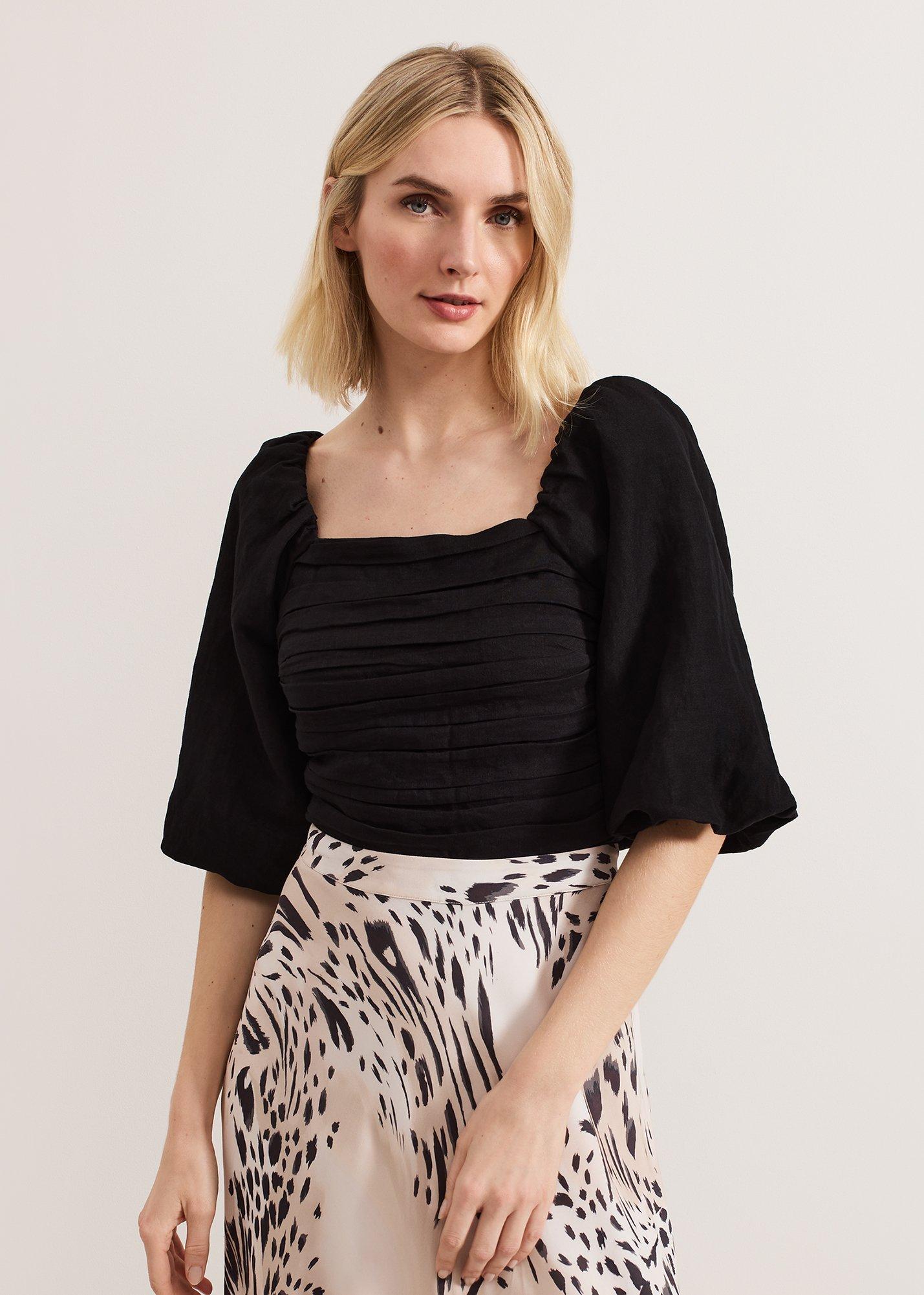 Asha Linen Blouse