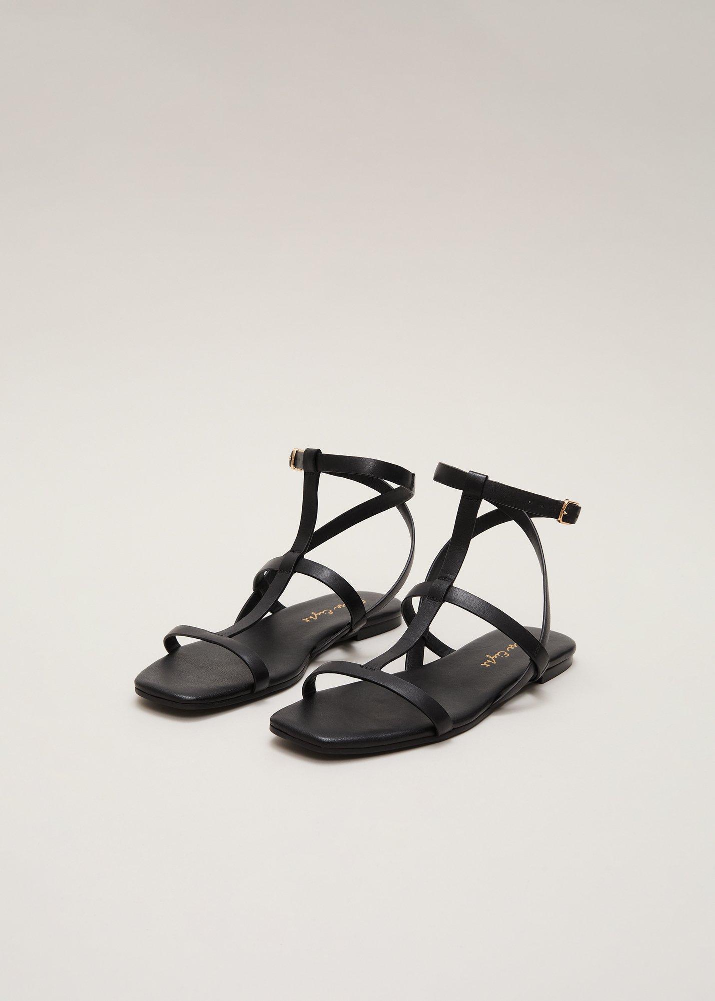 Strappy Flat Sandals