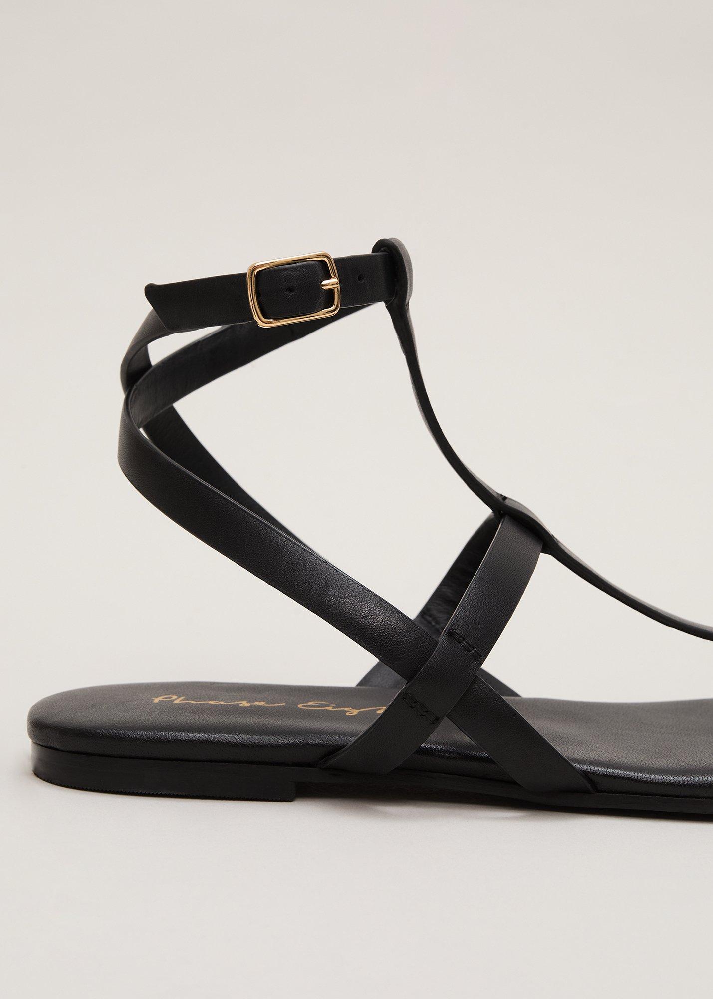 ${product-id}-Strappy Flat Sandals-Black-${view-type}