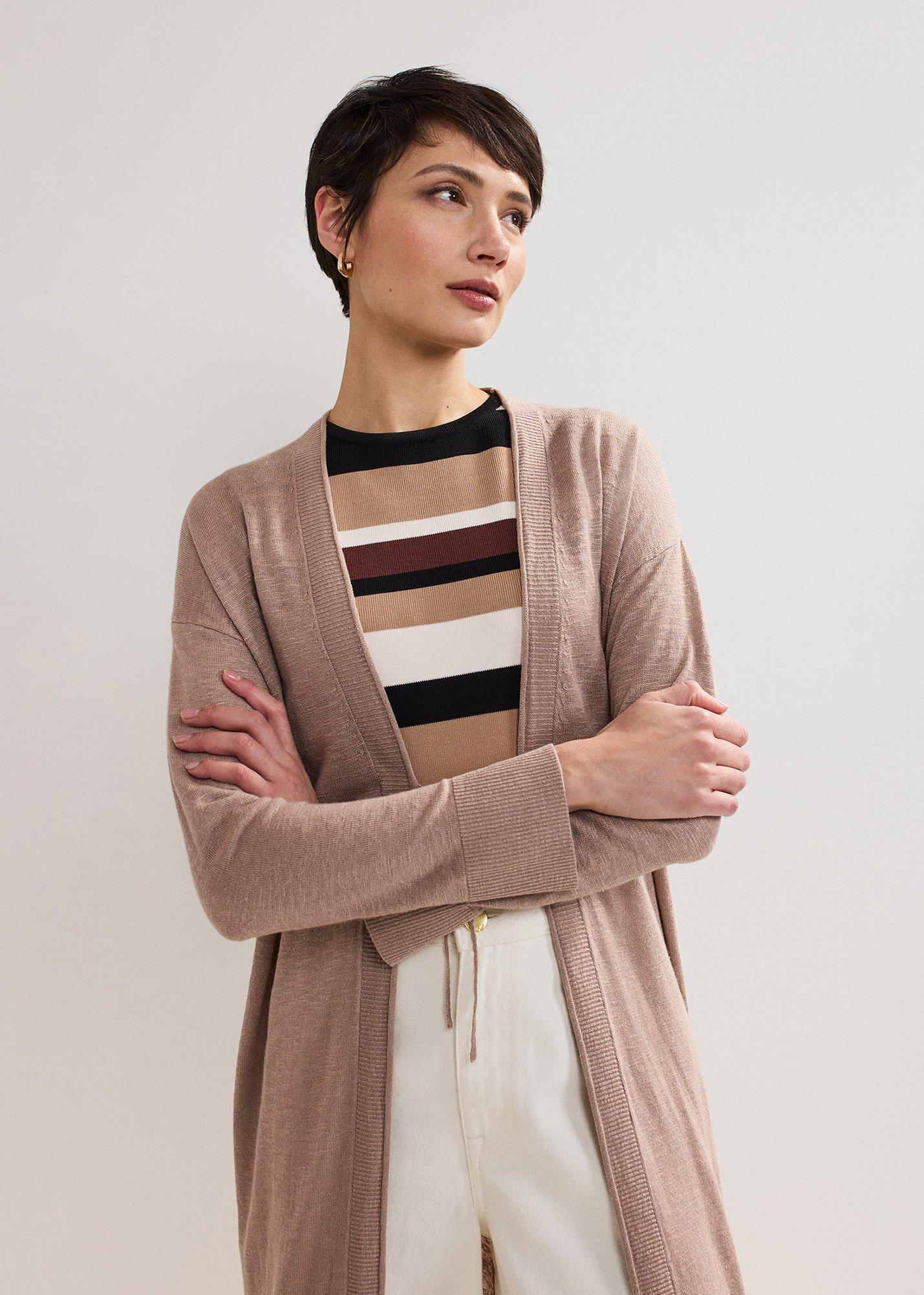 Tasha Linen Cardigan