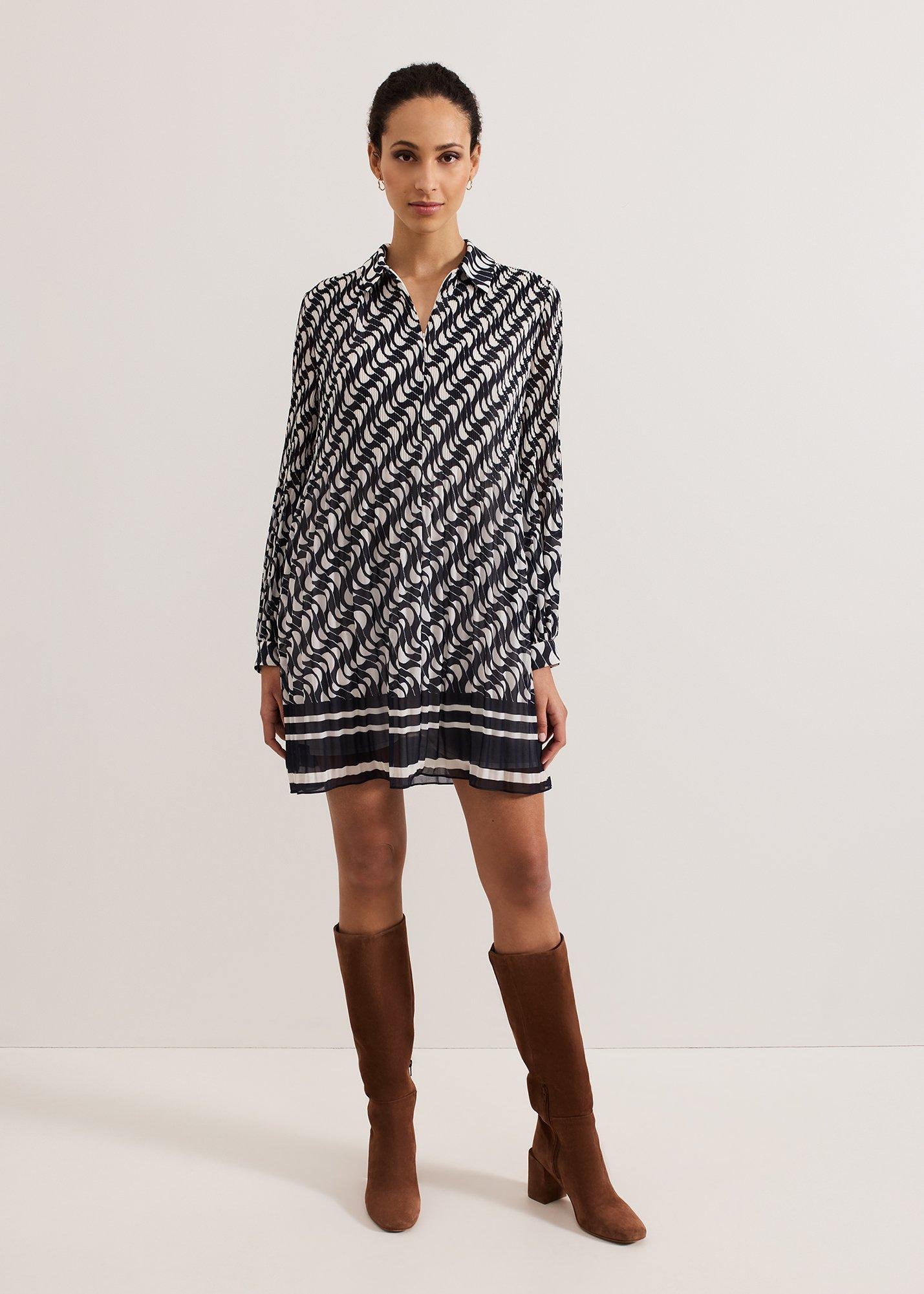 ${product-id}-Eleanor Swing Dress-Navy/Ivory-${view-type}