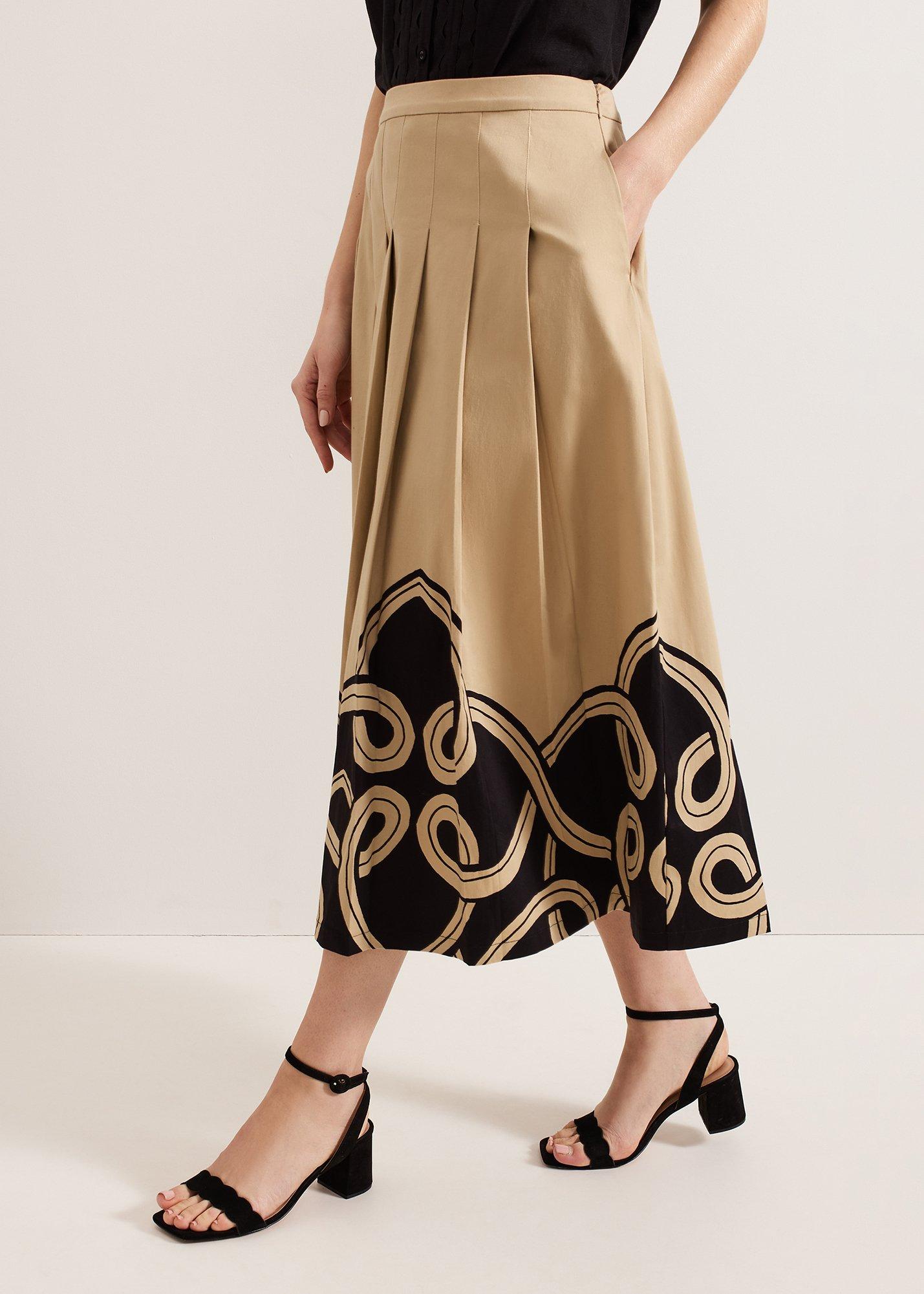 ${product-id}-Sophia Print Skirt-Stone-${view-type}