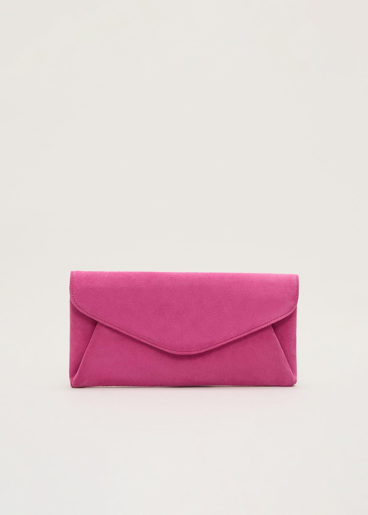 Suede Clutch