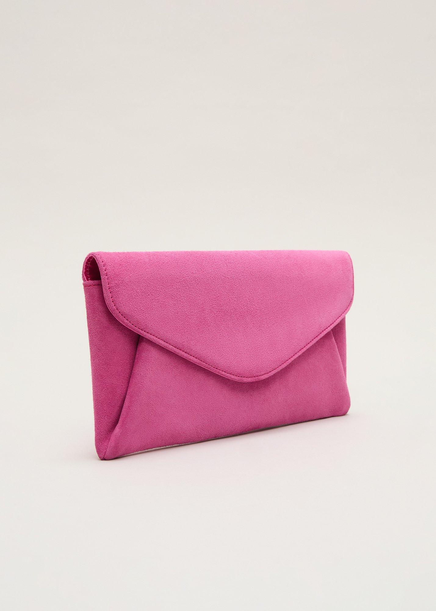 Suede Clutch