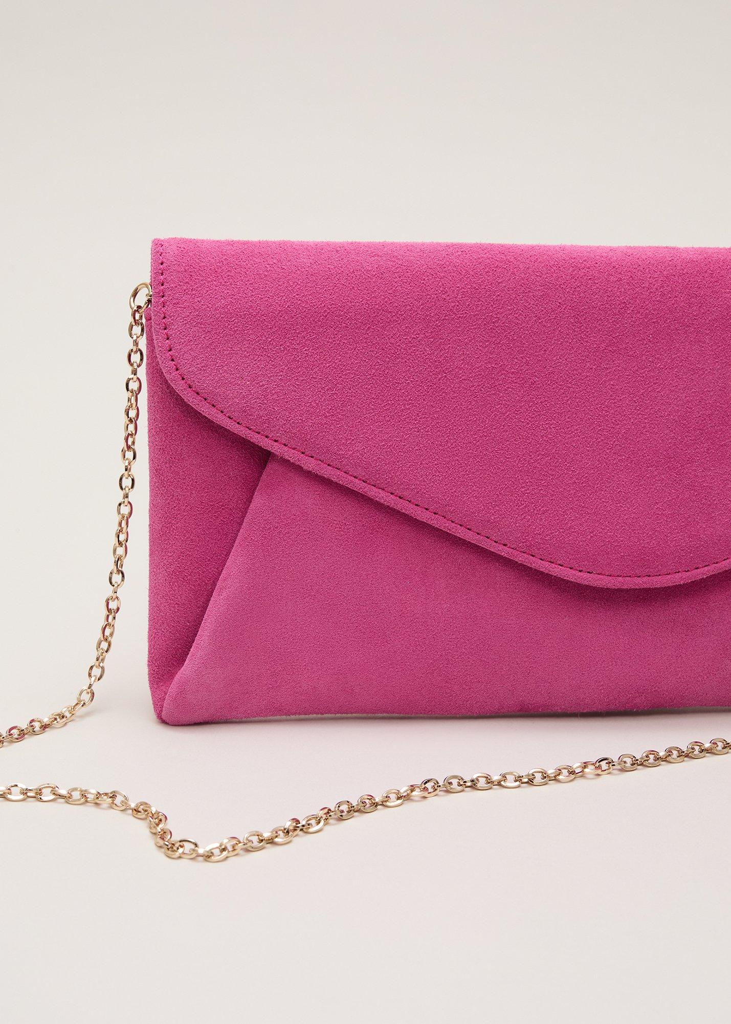 Suede Clutch