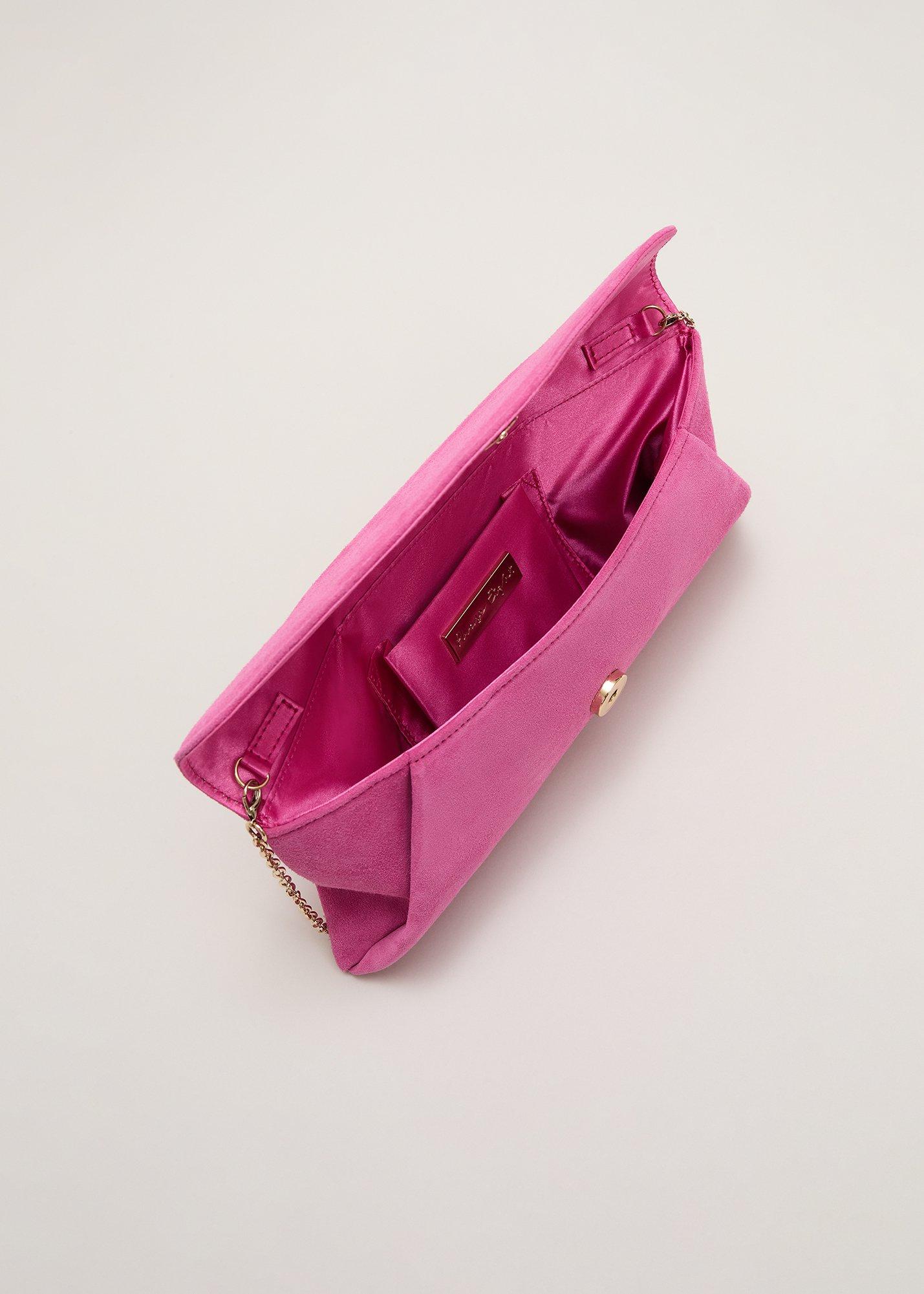 Suede Clutch