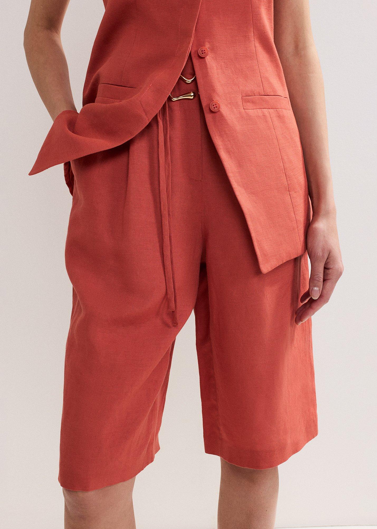 ${product-id}-Lottie Belted Short-Brown-${view-type}