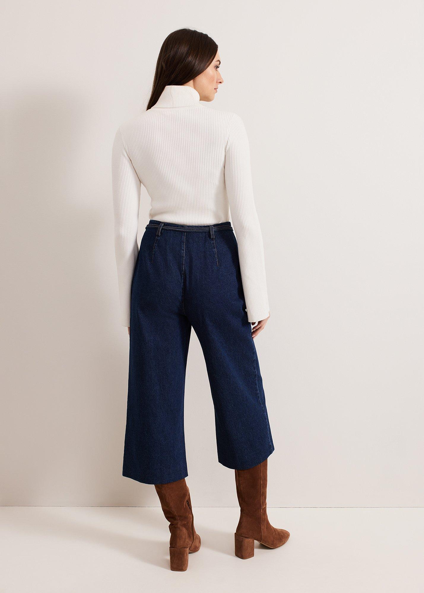 Aubrielle Denim Cullote