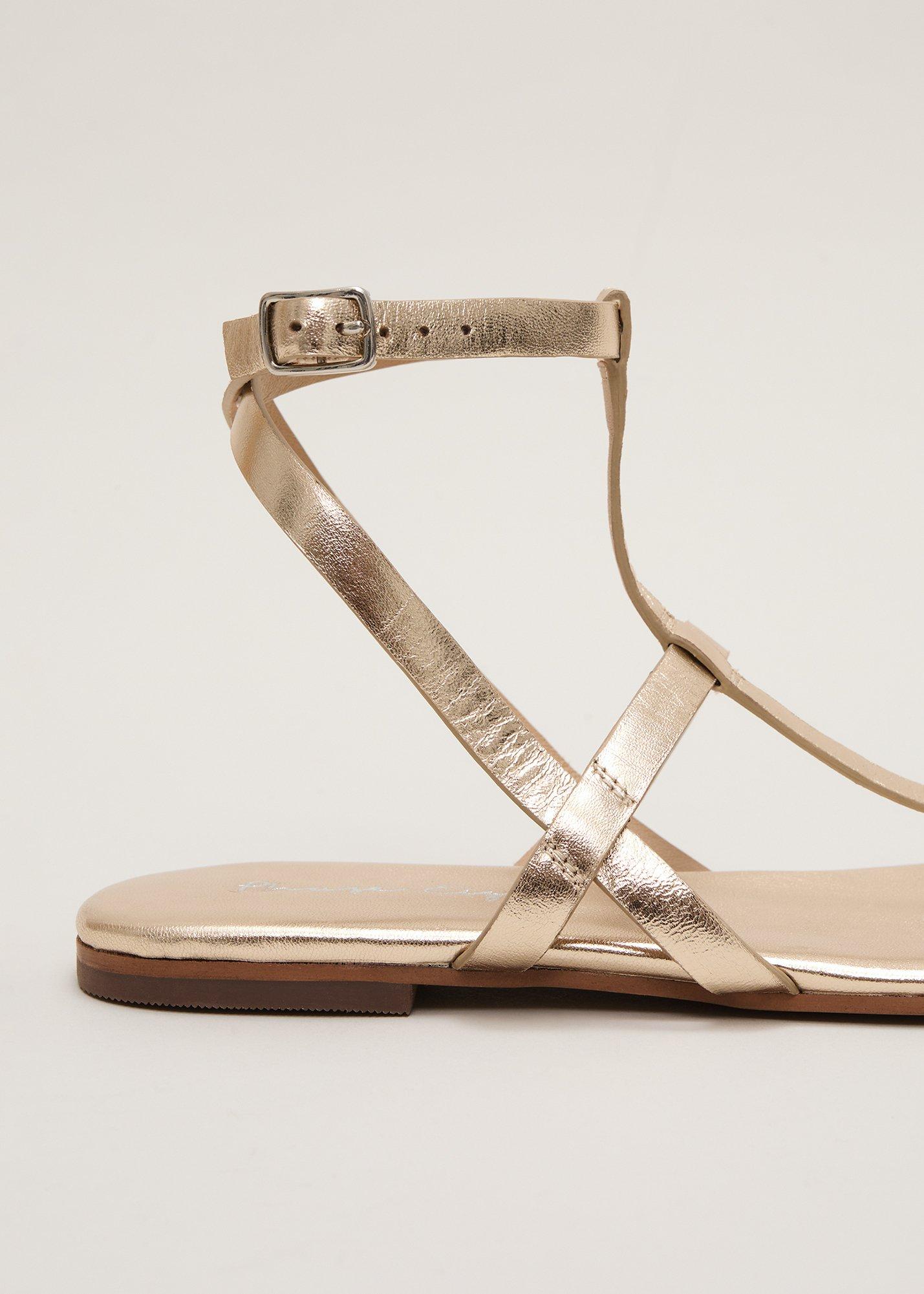 ${product-id}-Strappy Flat Sandals-Gold-${view-type}