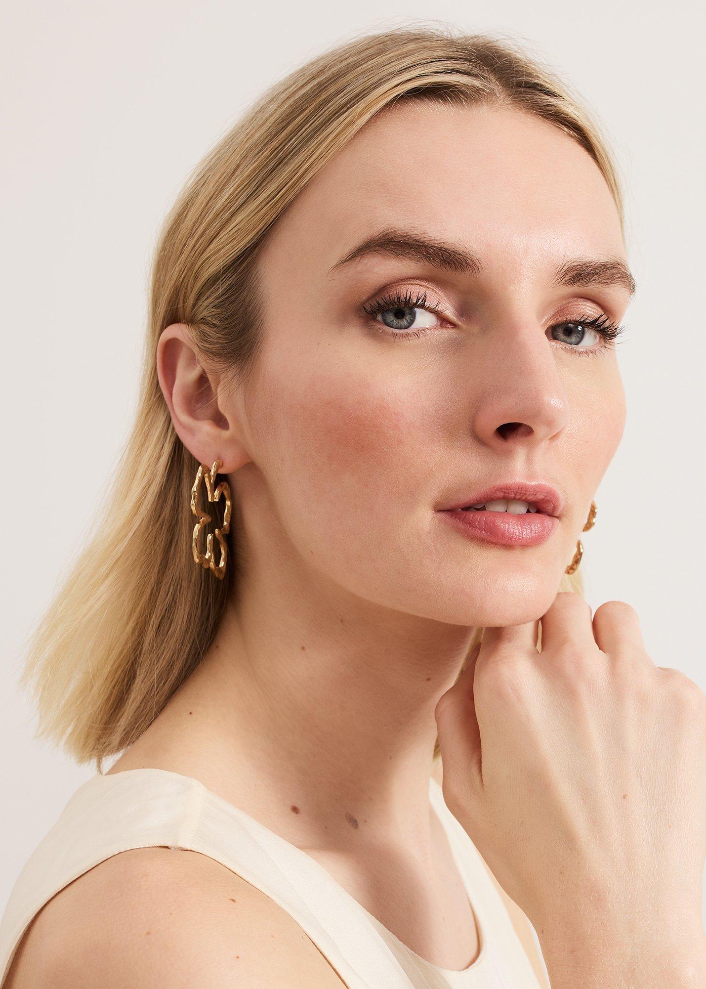 ${product-id}-Flower Earrings-Gold-${view-type}
