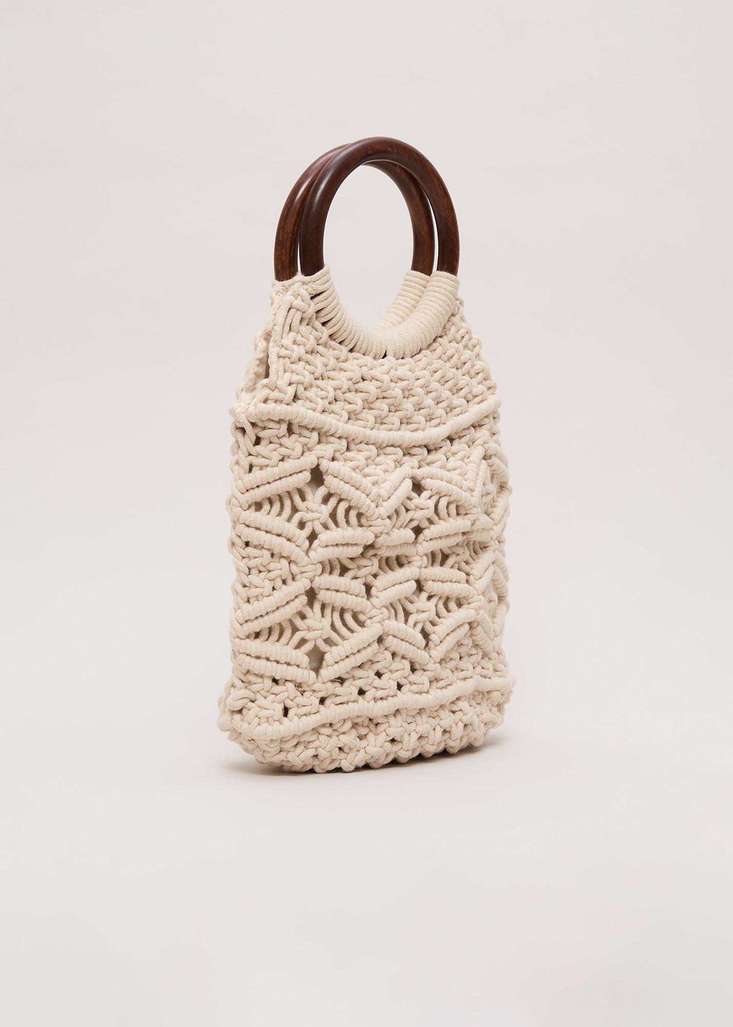 Macrame Bucket Bag