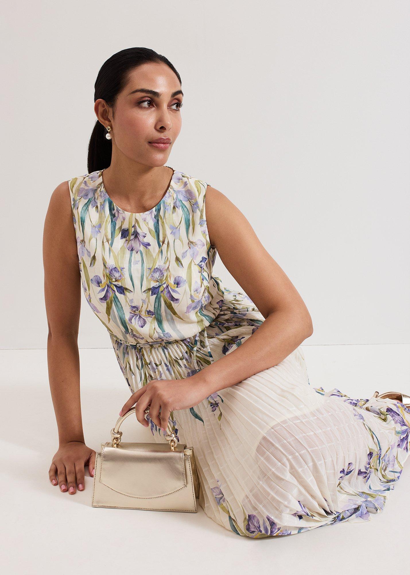 ${product-id}-Petite Georgiana Drs-Multi-${view-type}