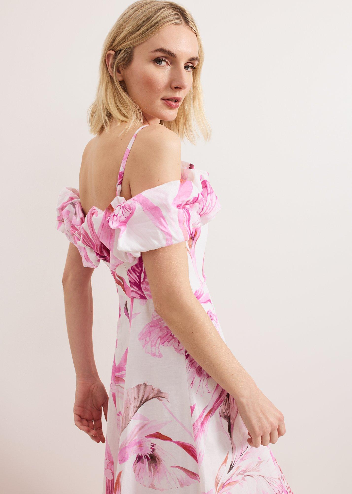 ${product-id}-Esme Linen Dress-Pink-${view-type}