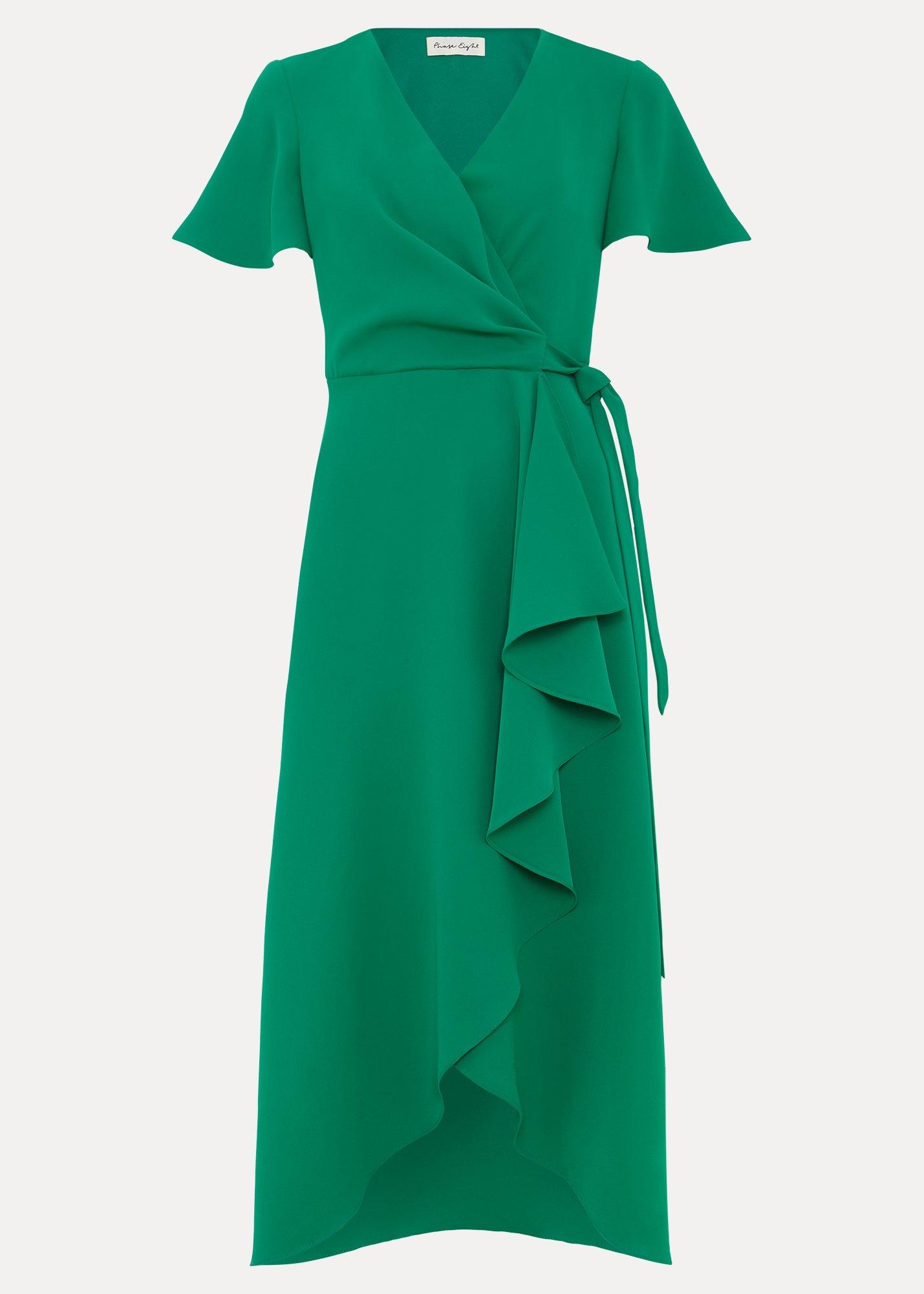 ${product-id}-Julissa Wrap dress-Green-${view-type}