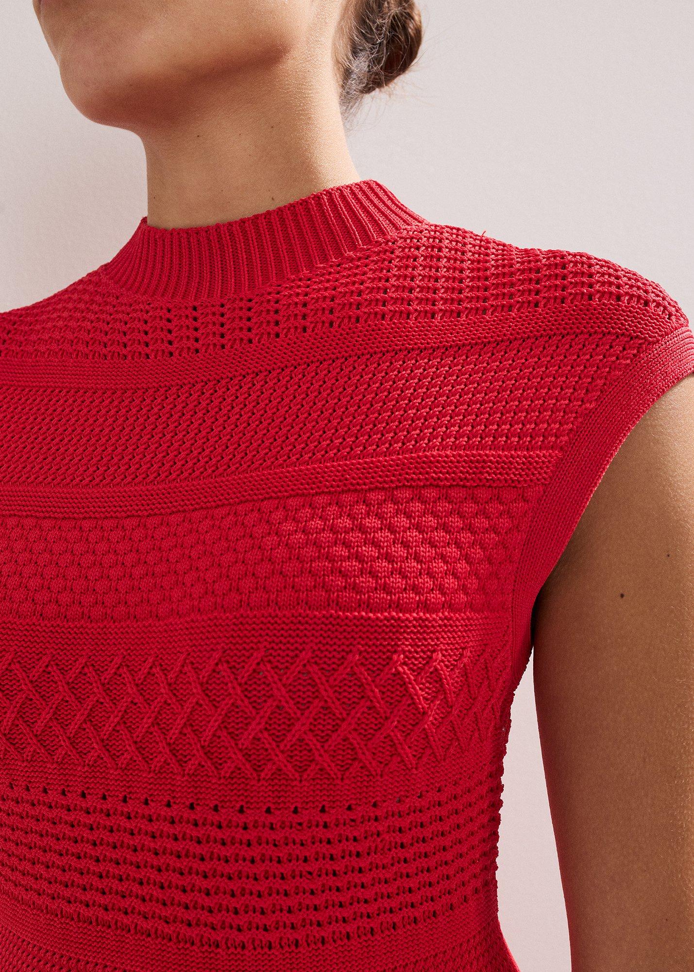 ${product-id}-Tazmin Tassel Dress-Red-${view-type}