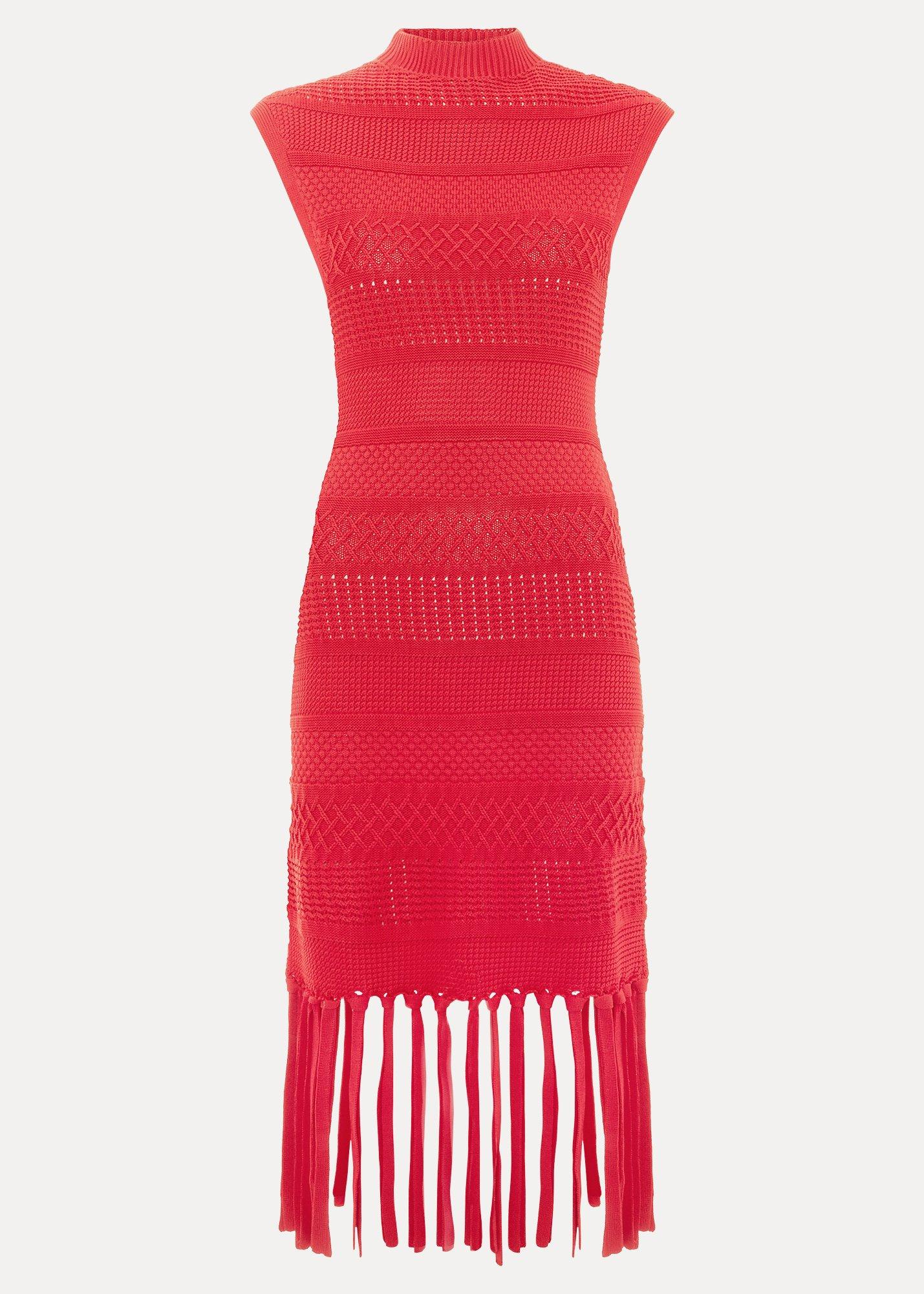 ${product-id}-Tazmin Tassel Dress-Red-${view-type}