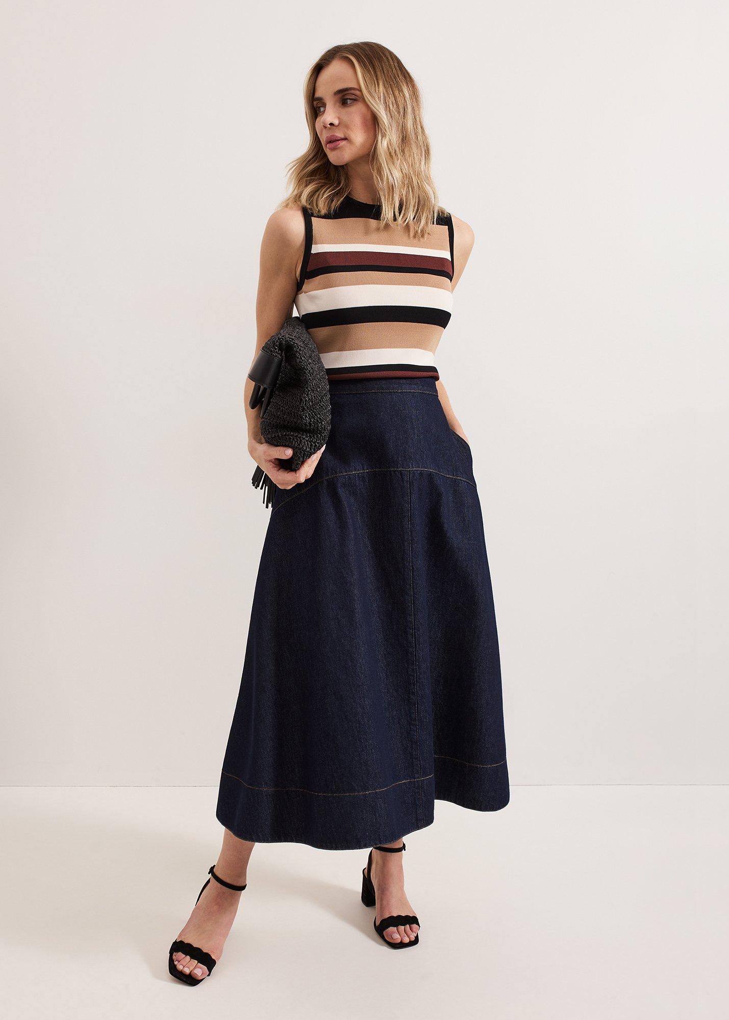 Mavis Denim Skirt