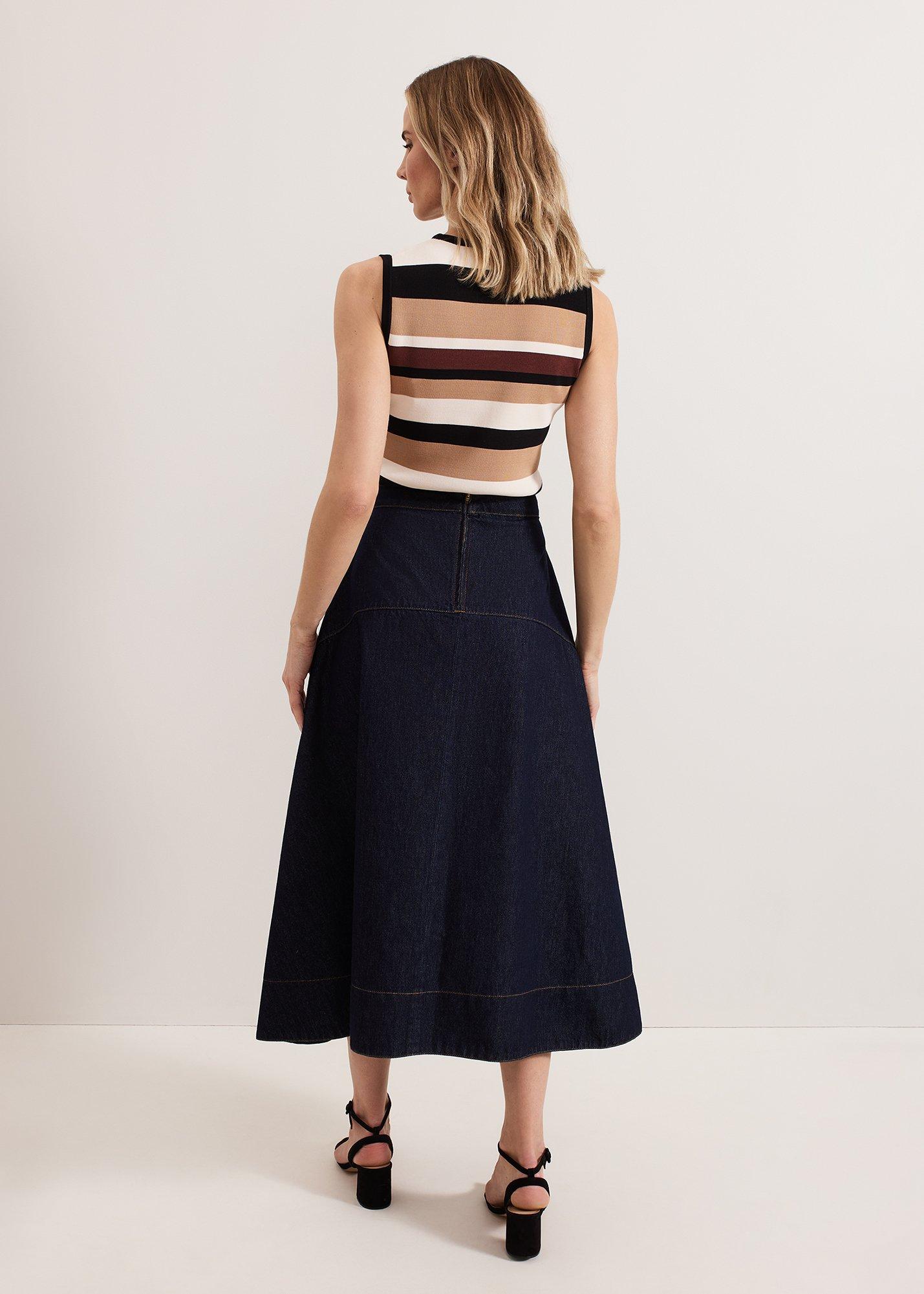 Mavis Denim Skirt