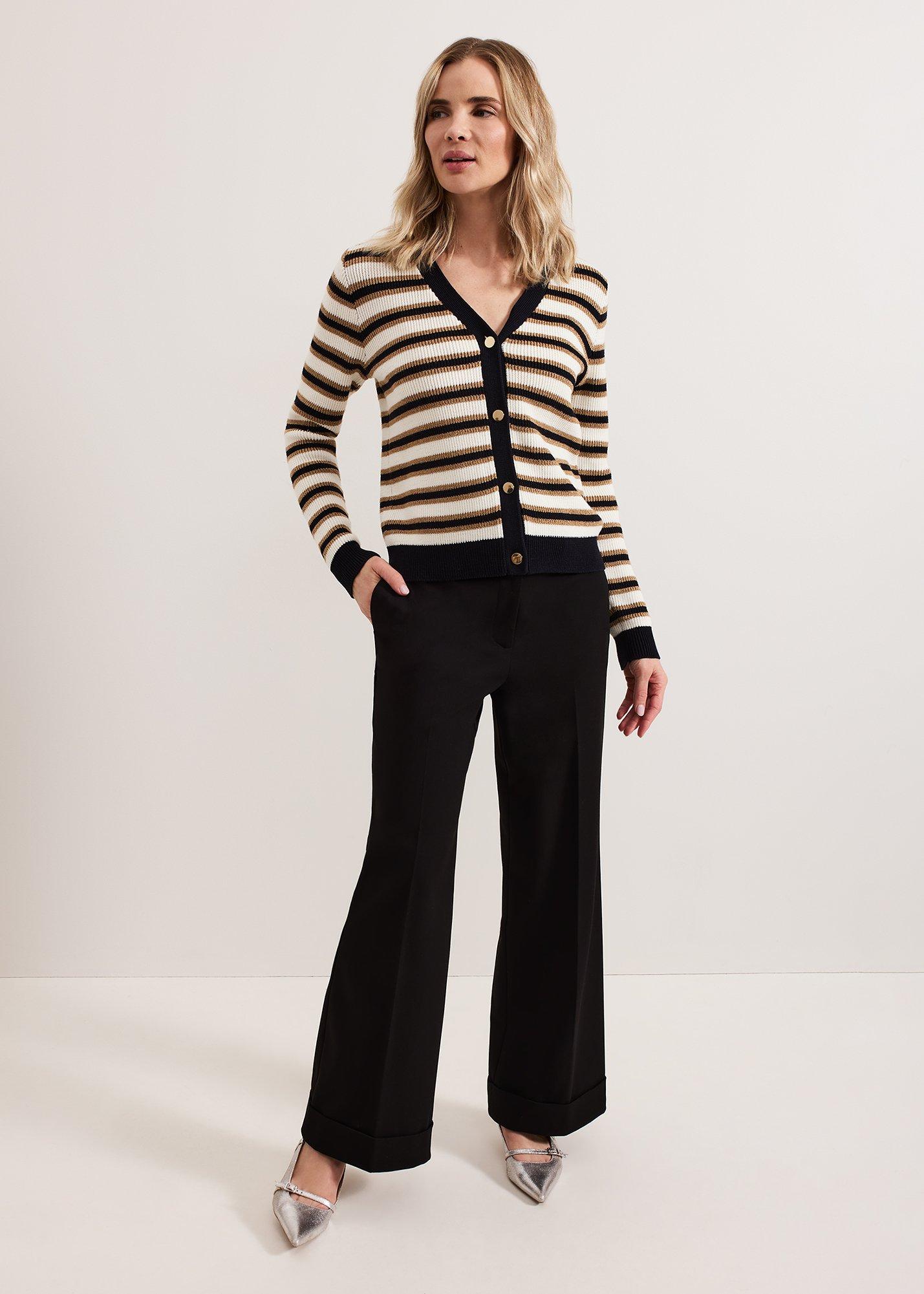 ${product-id}-Indy Stripe Cardigan-Black/Ivory-${view-type}