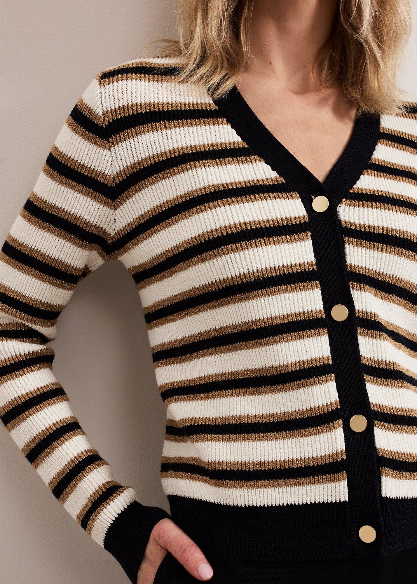 ${product-id}-Indy Stripe Cardigan-Black/Ivory-${view-type}