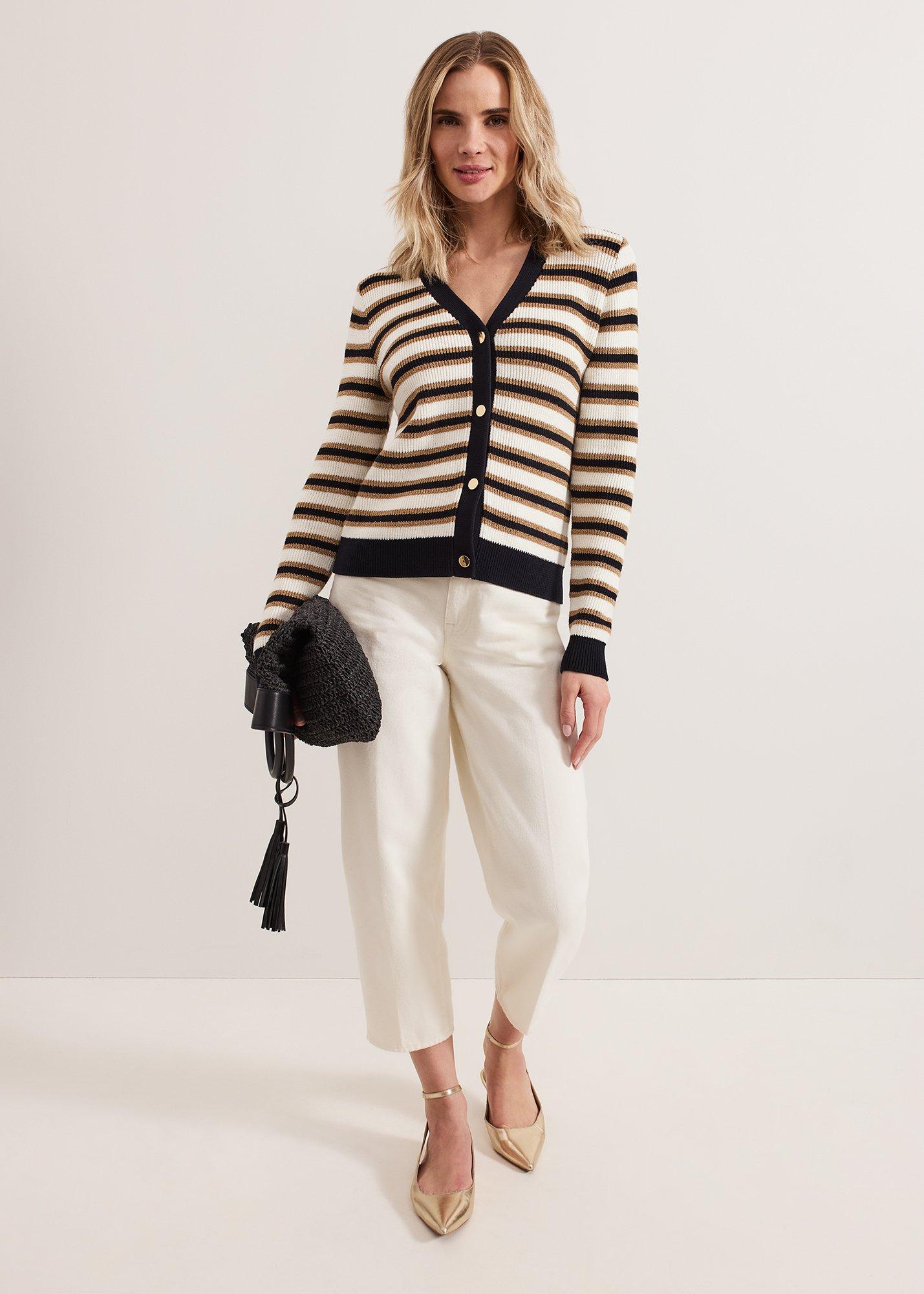 ${product-id}-Indy Stripe Cardigan-Black/Ivory-${view-type}