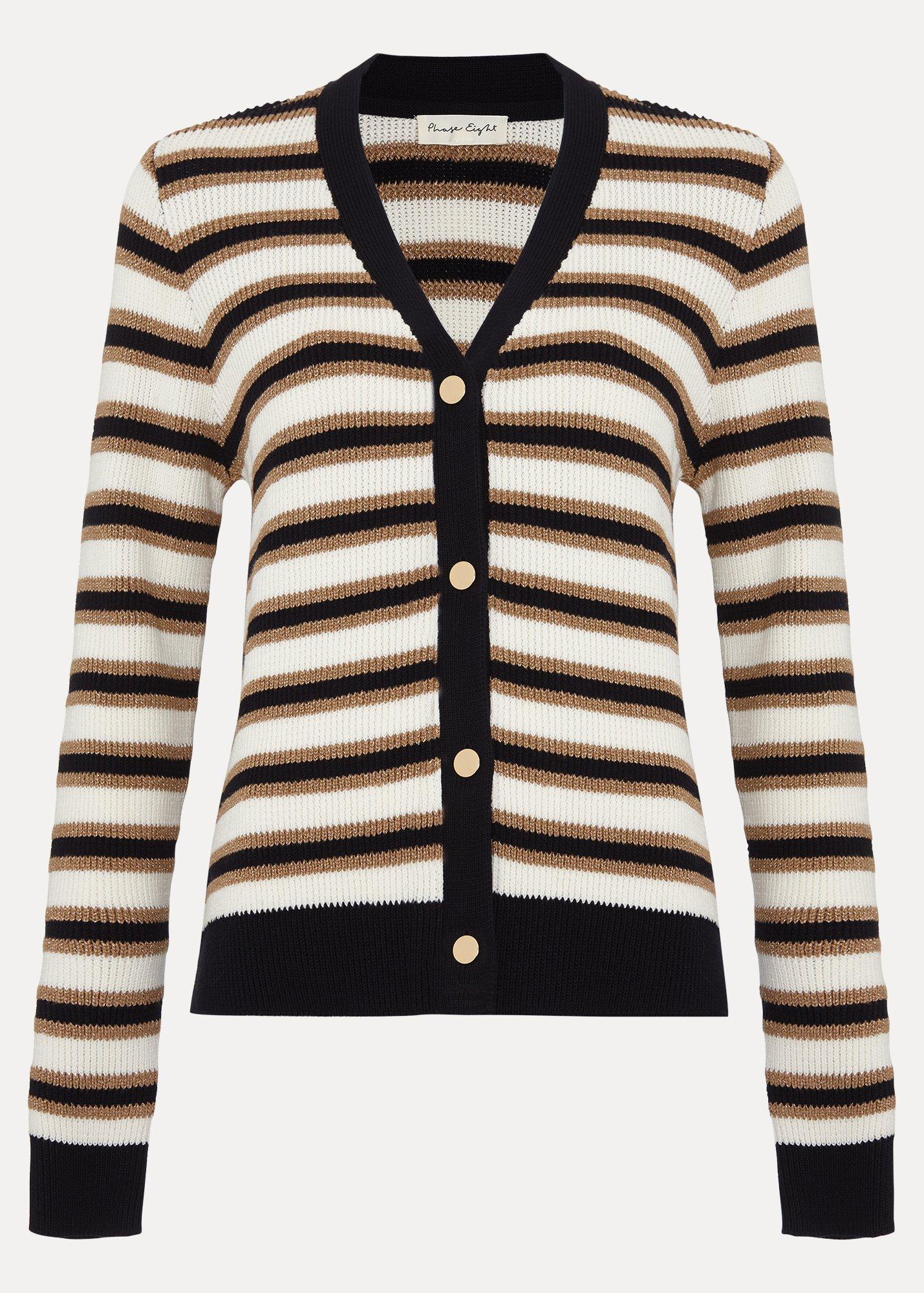 ${product-id}-Indy Stripe Cardigan-Black/Ivory-${view-type}