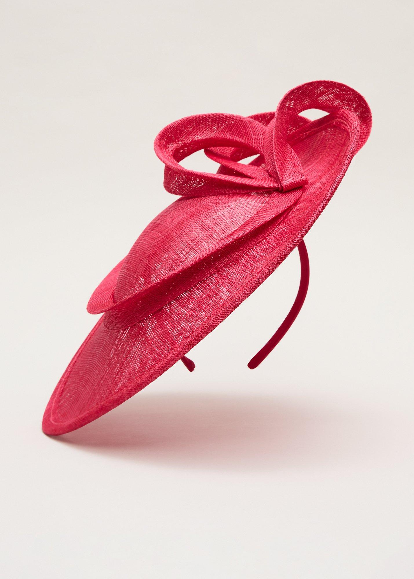 ${product-id}-Oval Fascinator-Coral-${view-type}