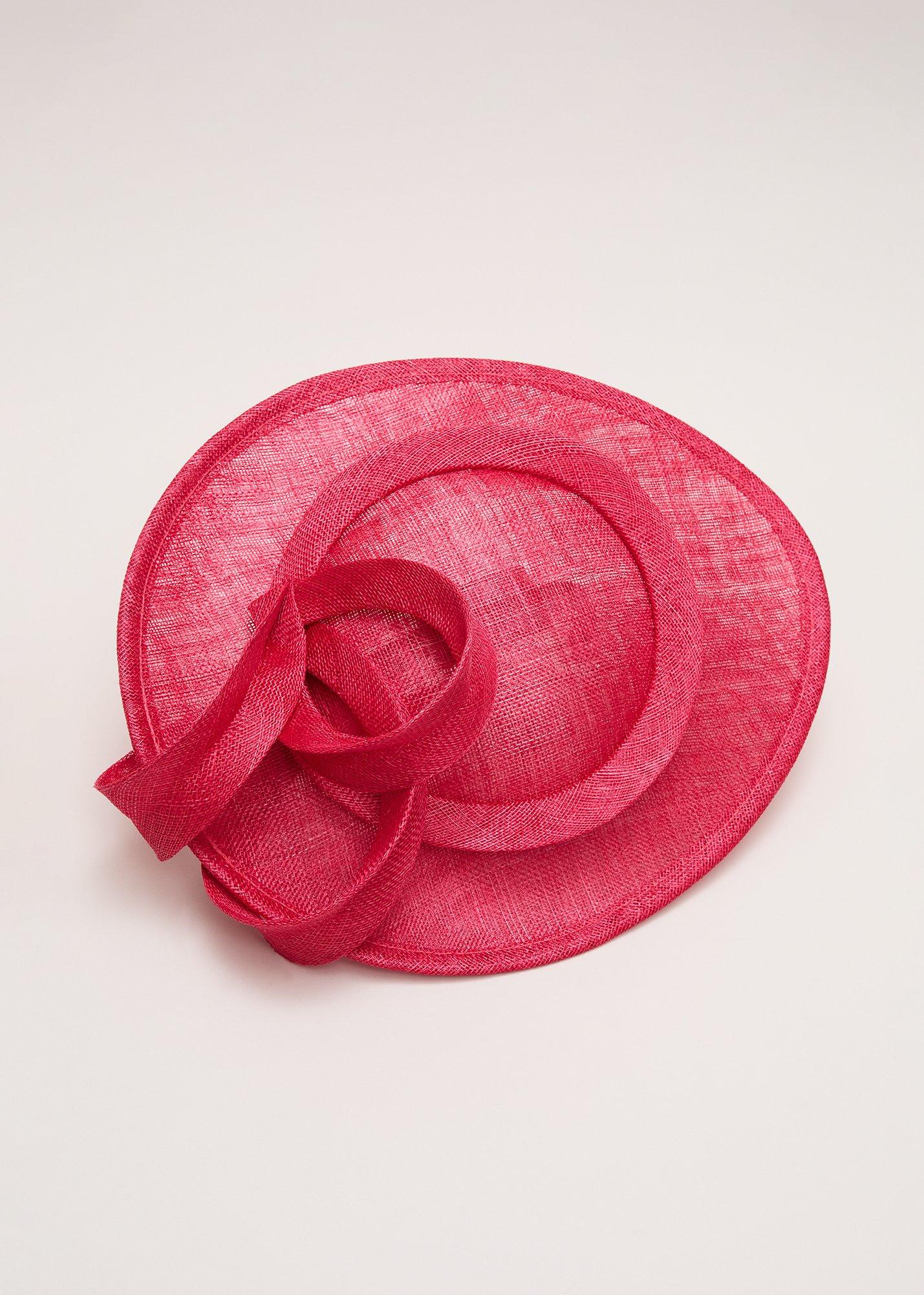 ${product-id}-Oval Fascinator-Coral-${view-type}