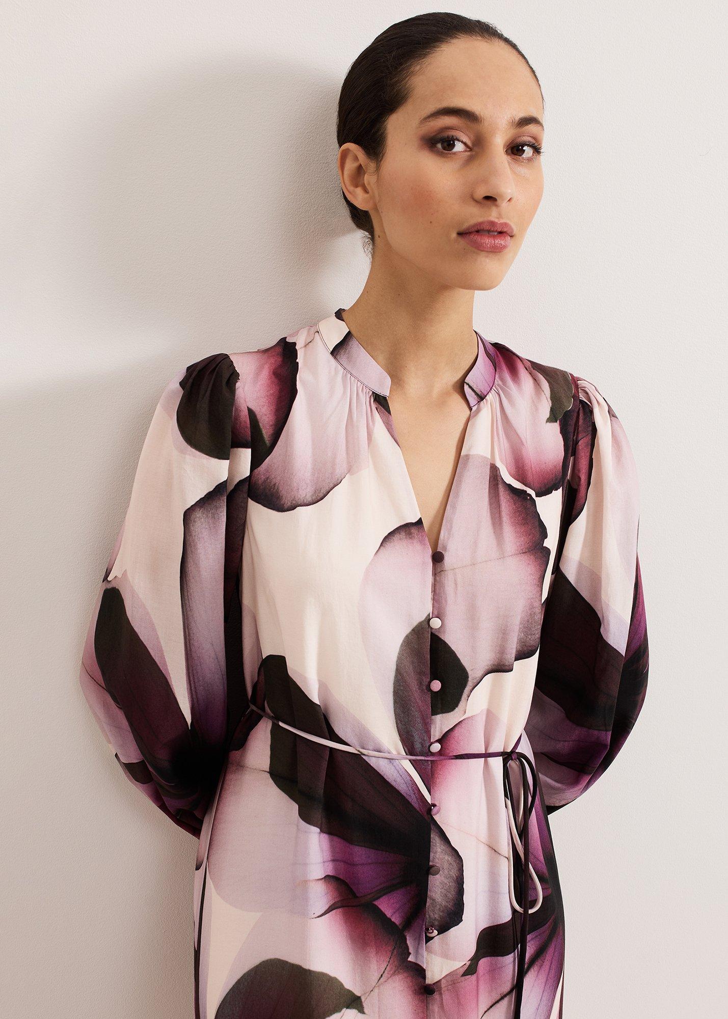 ${product-id}-Clarra Floral Dress-Purple-${view-type}