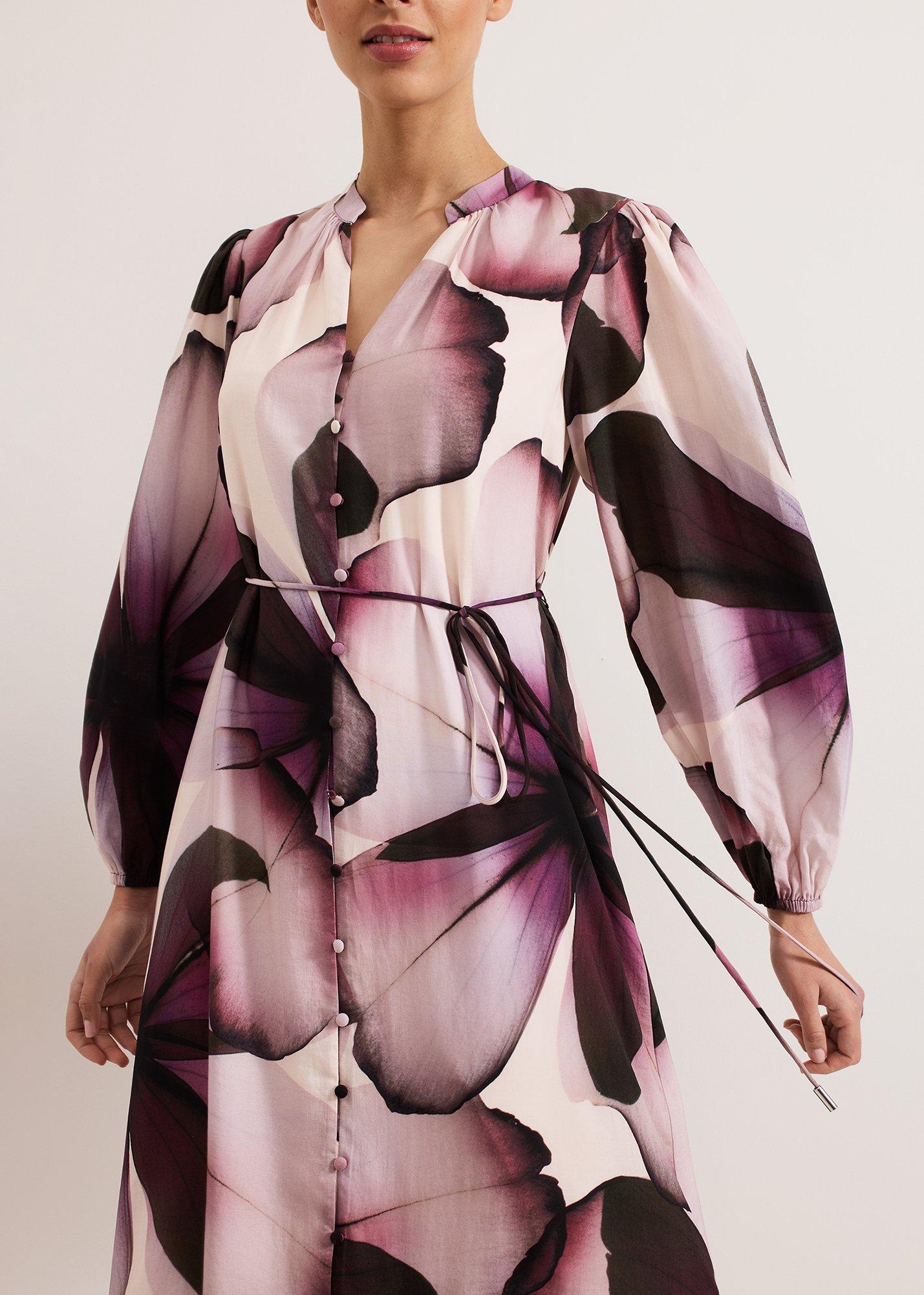 ${product-id}-Clarra Floral Dress-Purple-${view-type}