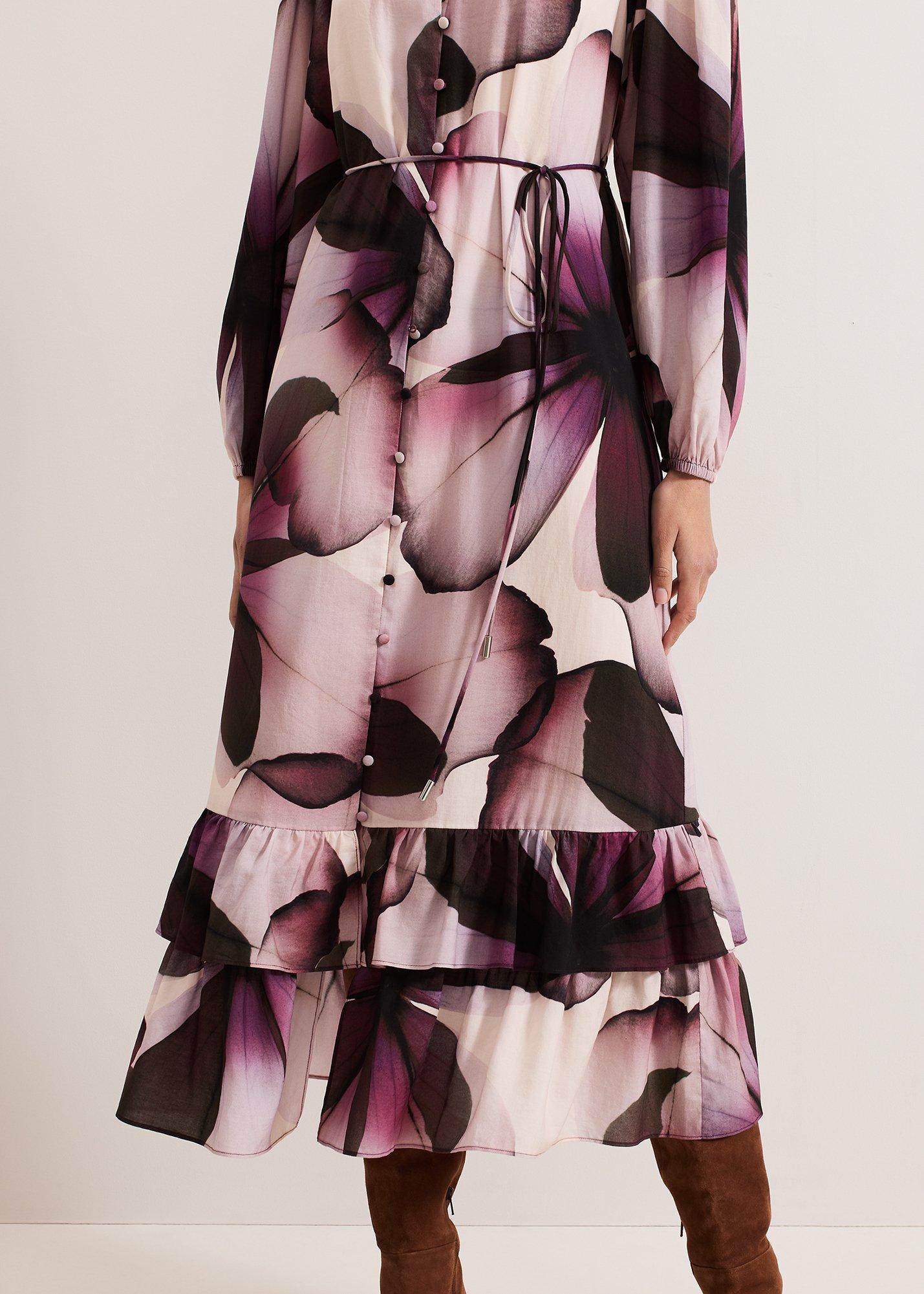 ${product-id}-Clarra Floral Dress-Purple-${view-type}
