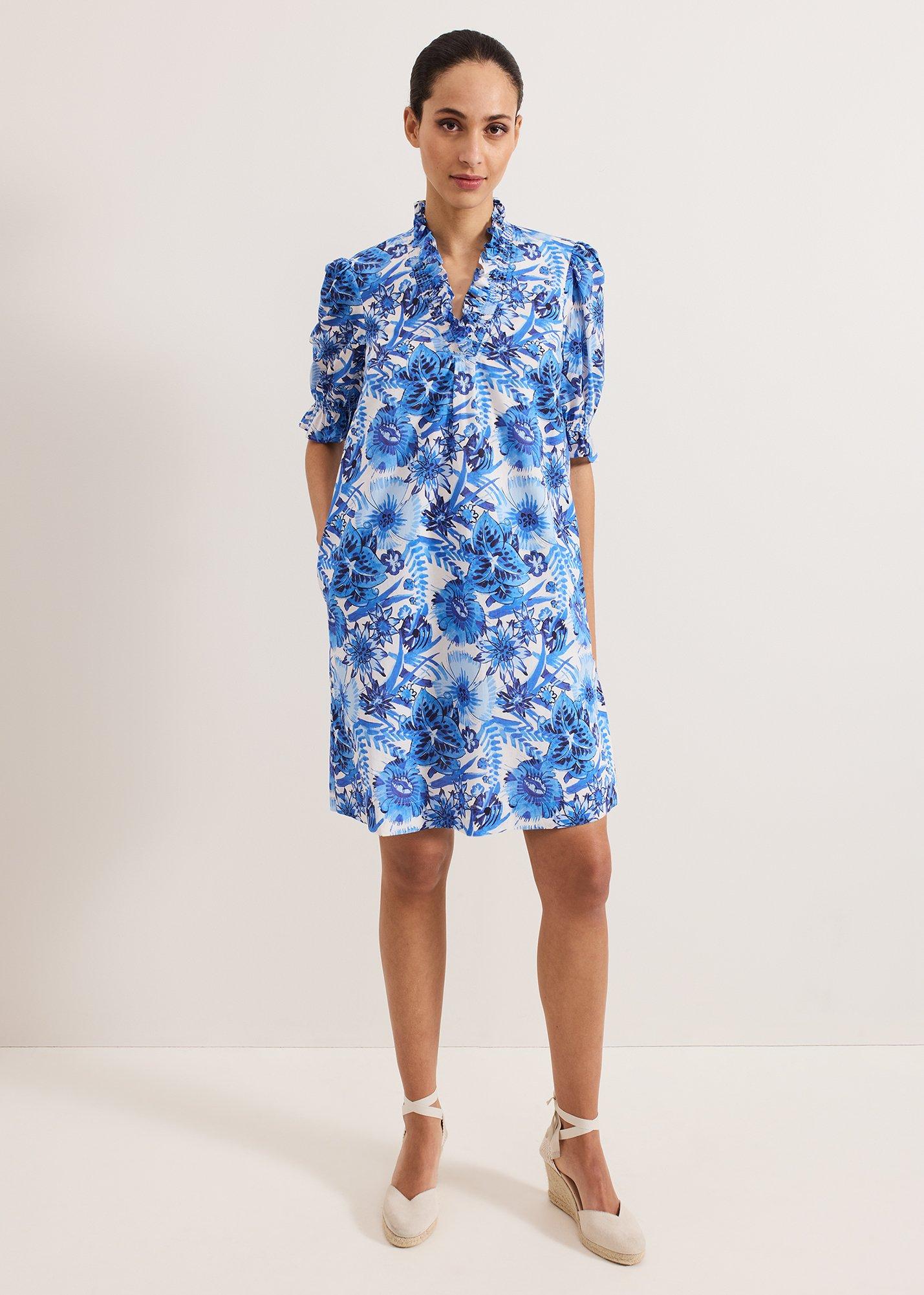 ${product-id}-Azelia Cotton Dress-Blue-${view-type}