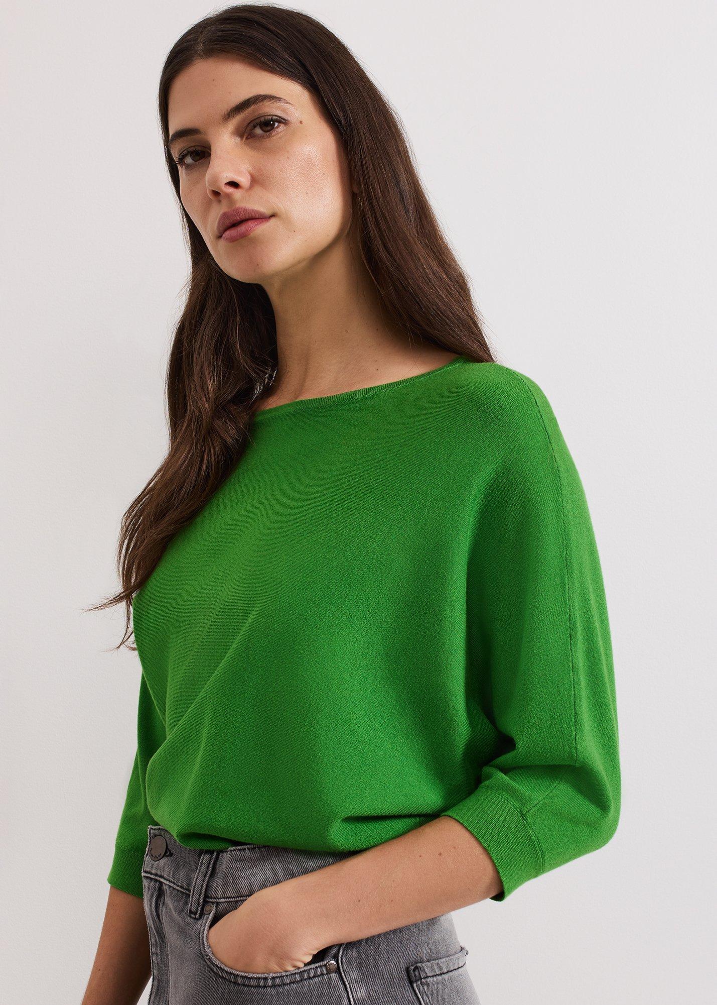 Cristine Batwing Knitted Jumper