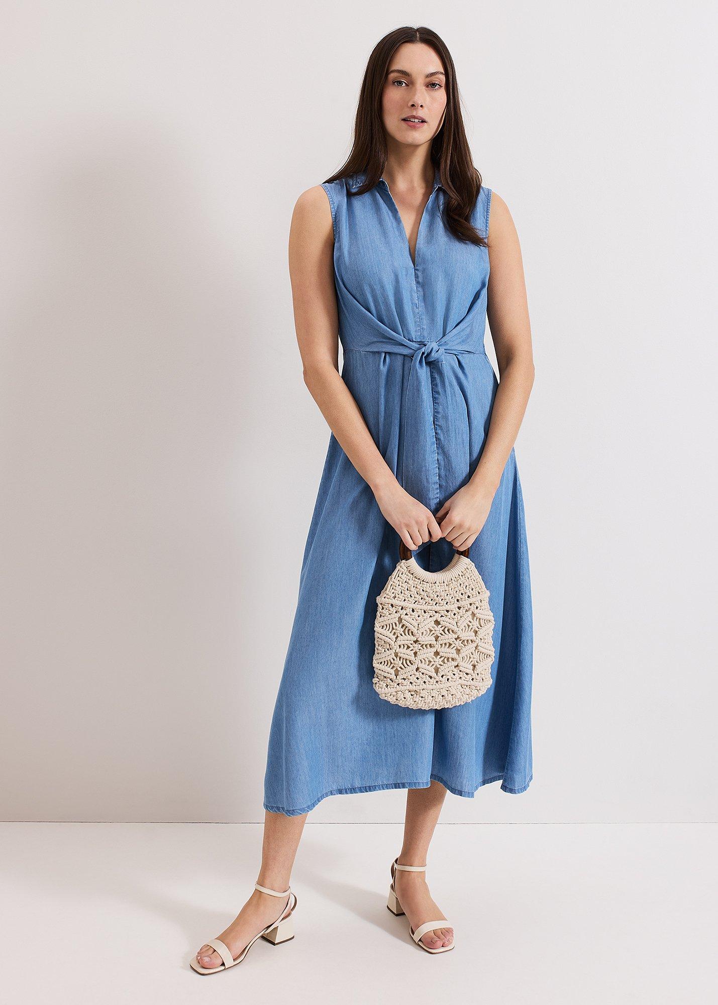 Becky Chambray Dress