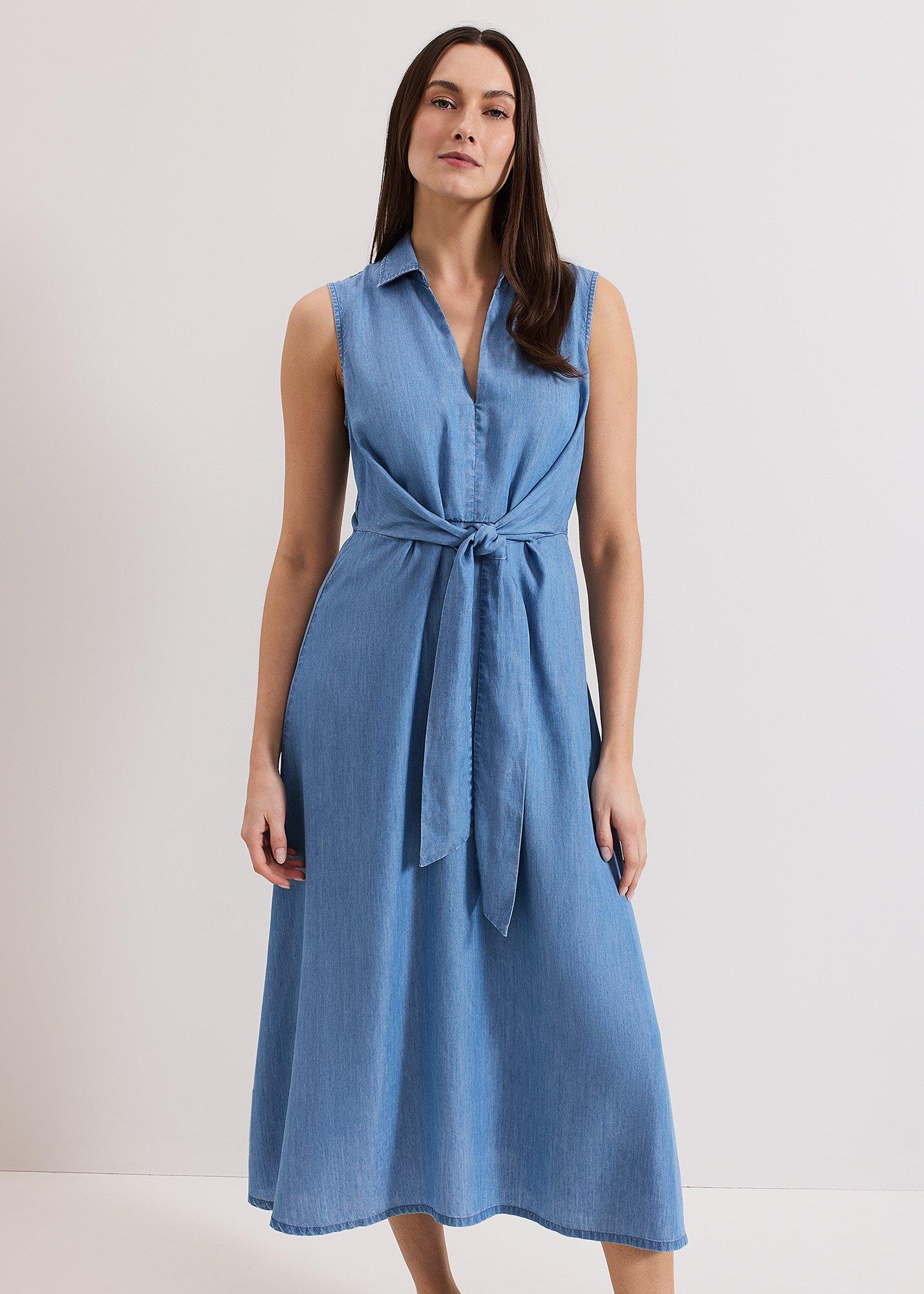 Becky Chambray Dress