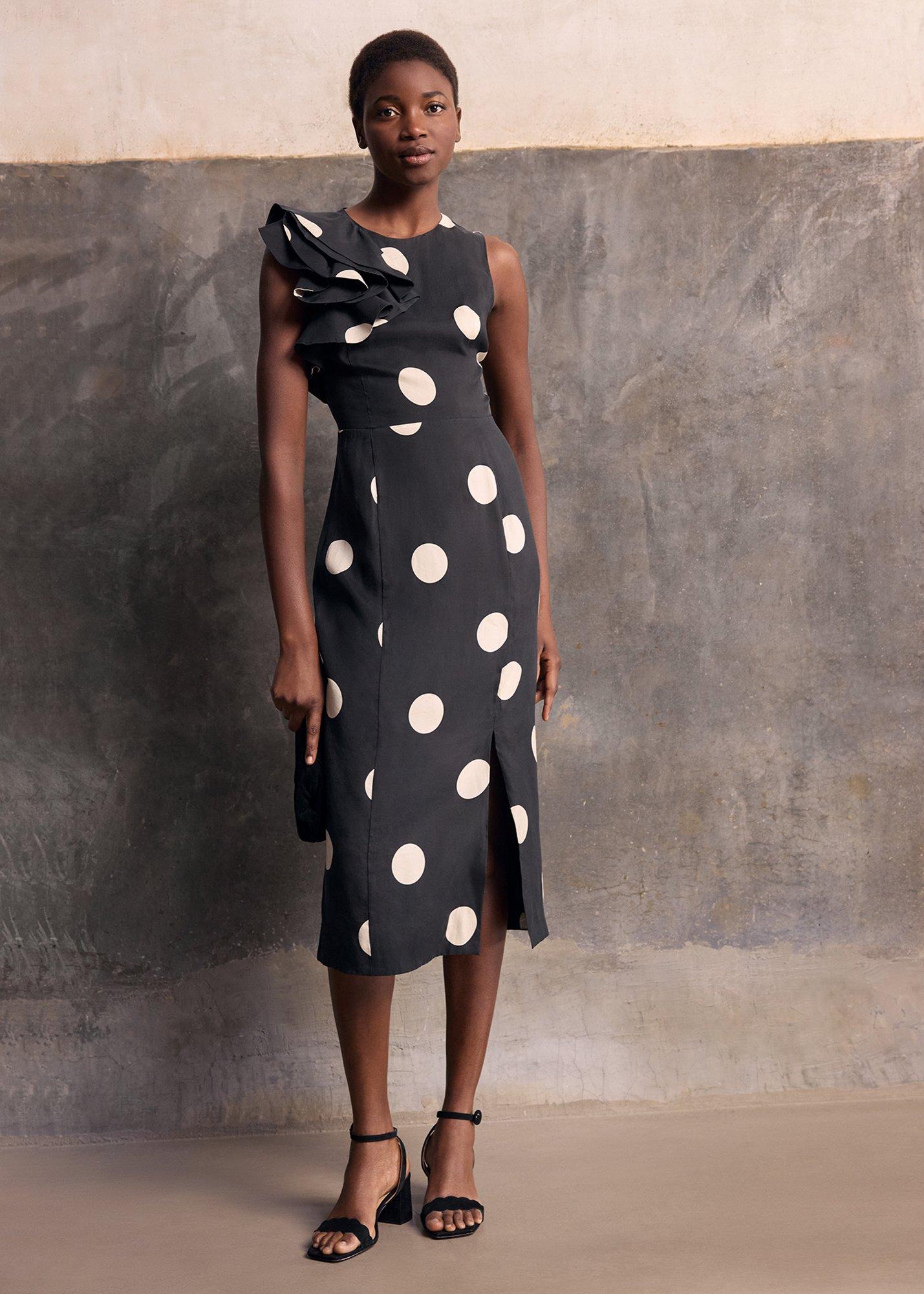 ${product-id}-Joslyne Spot Dress-Black/Ivory-${view-type}