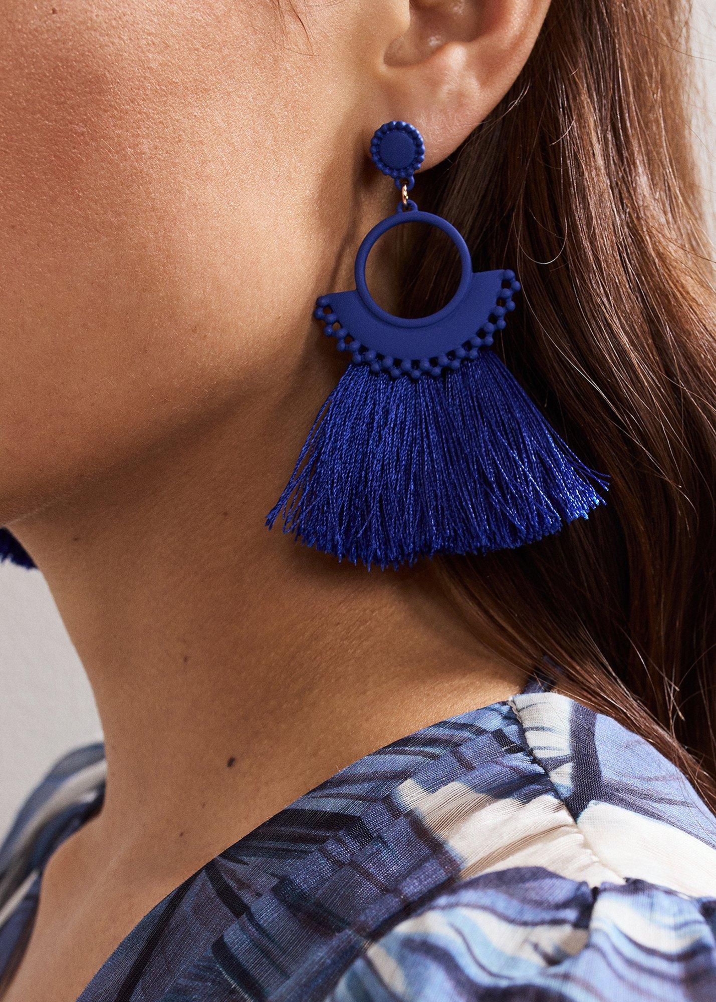 ${product-id}-Tassle Earrings-Blue-${view-type}