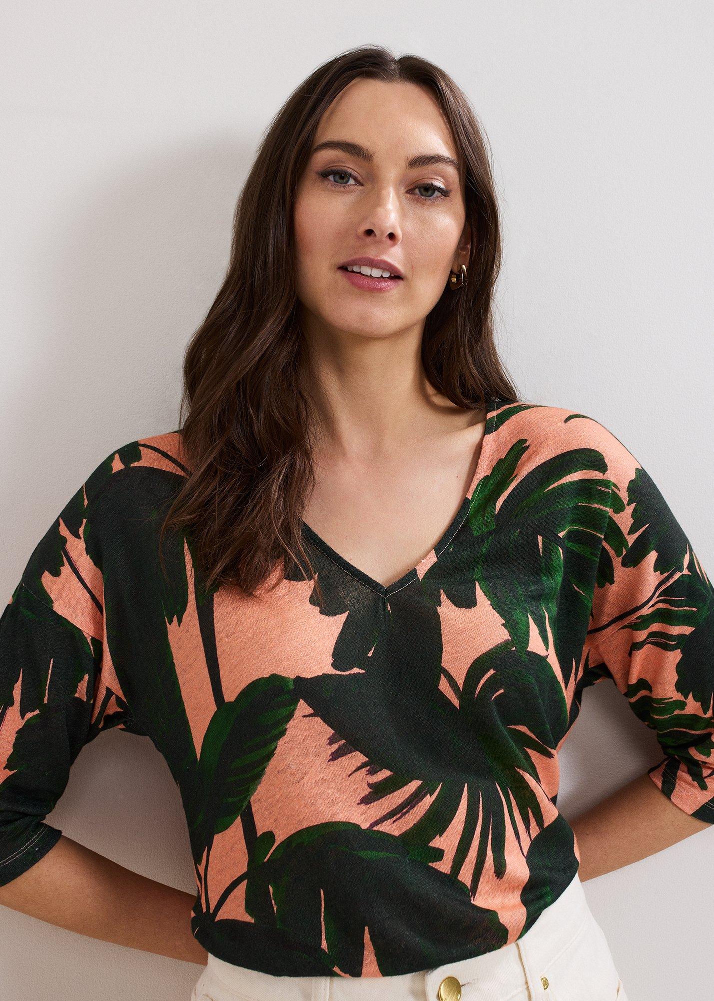 Flossie Linen Top
