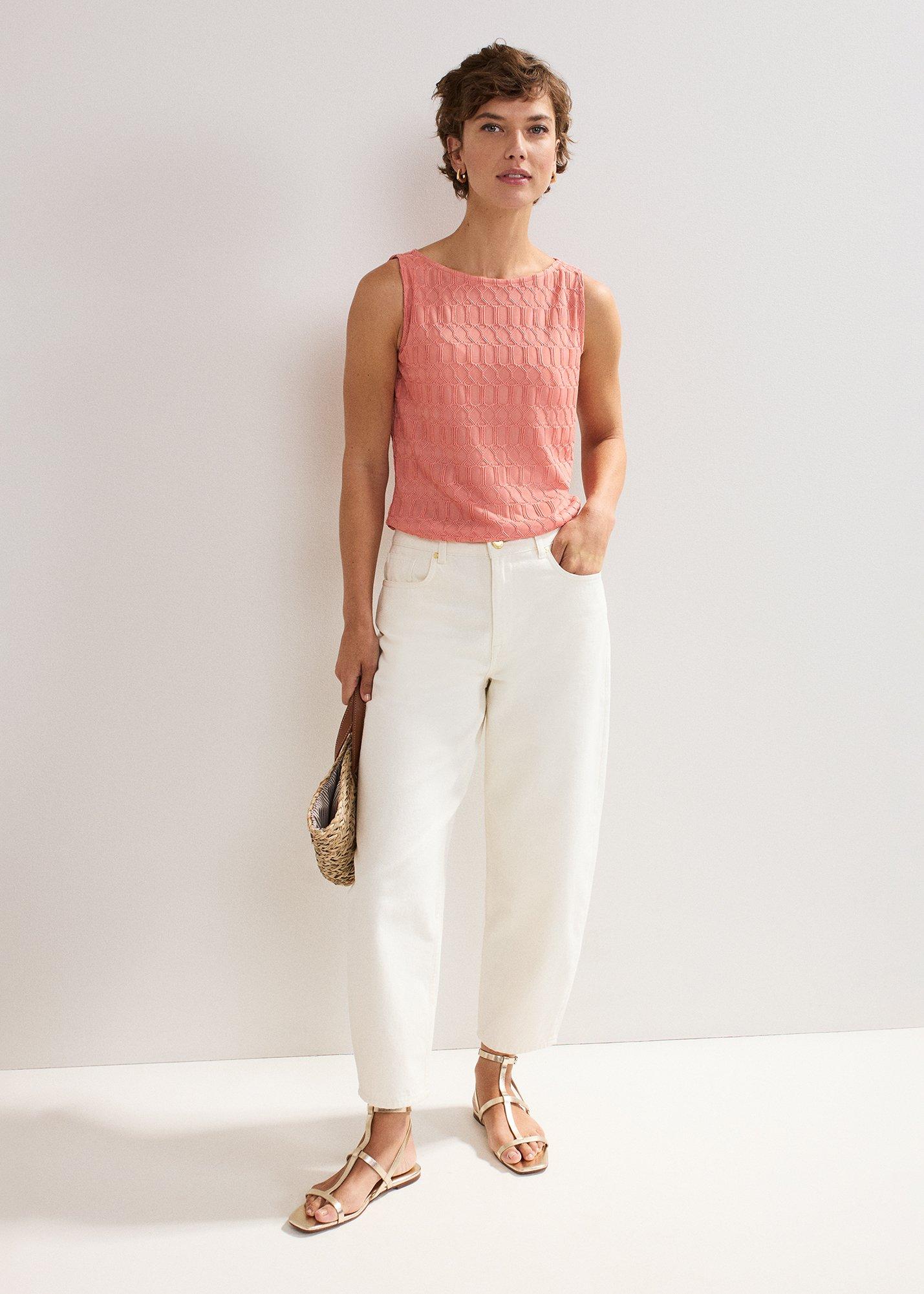 ${product-id}-Clemmie Texture Top-Orange-${view-type}