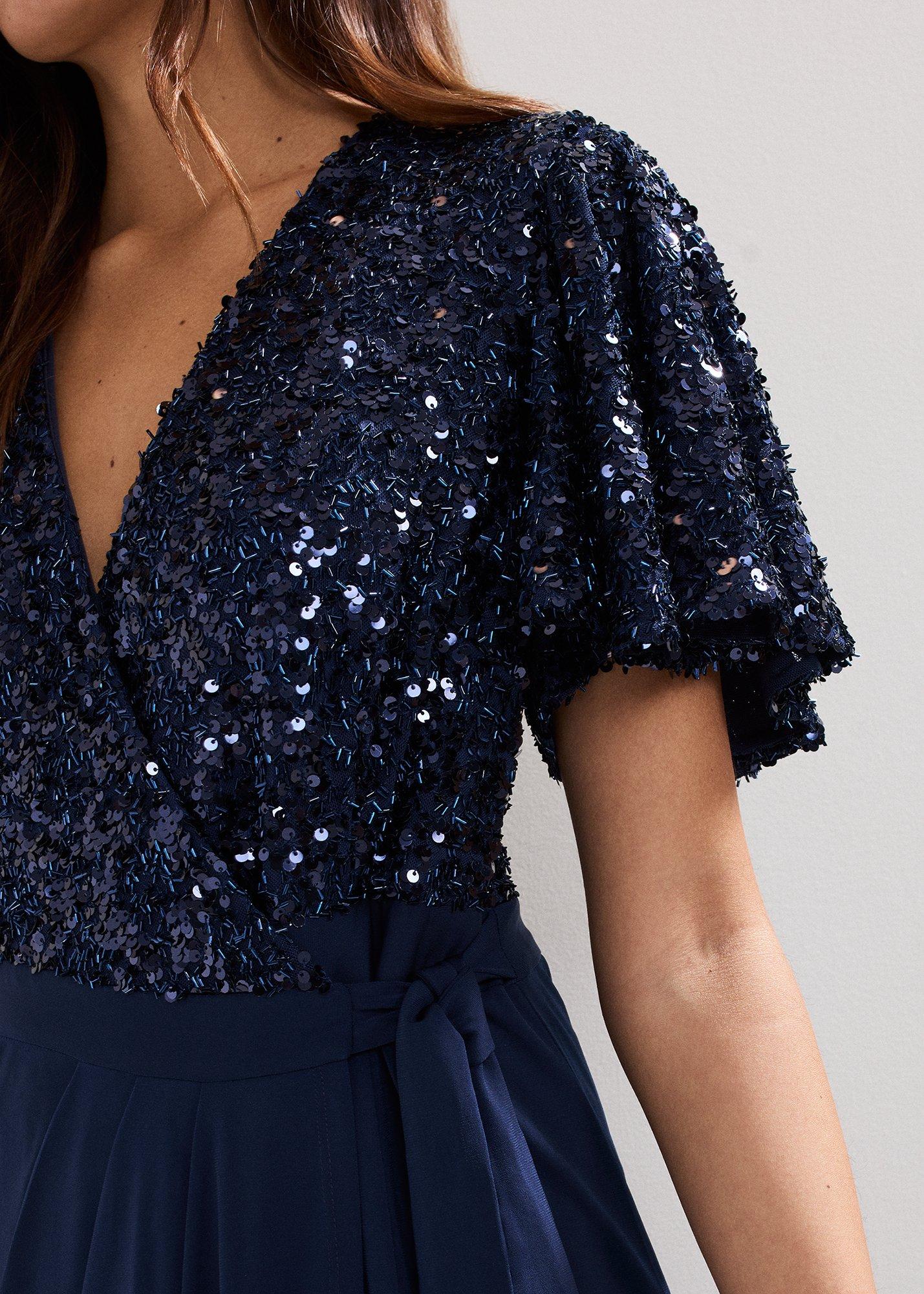 ${product-id}-Janessa Sequin Dress-Navy-${view-type}